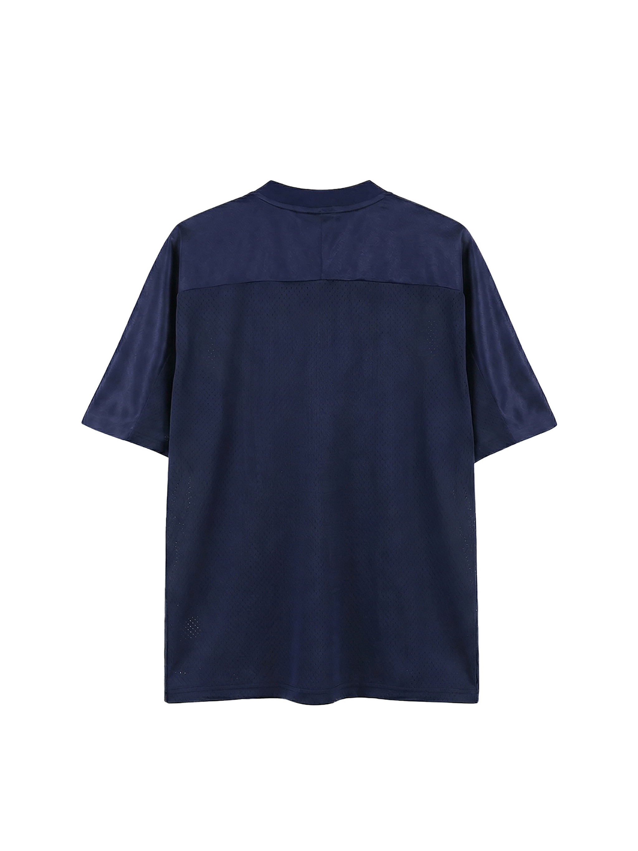 Oversized Mesh V-Neck Soccer Jersey #RT0083 | TAPSTITCH