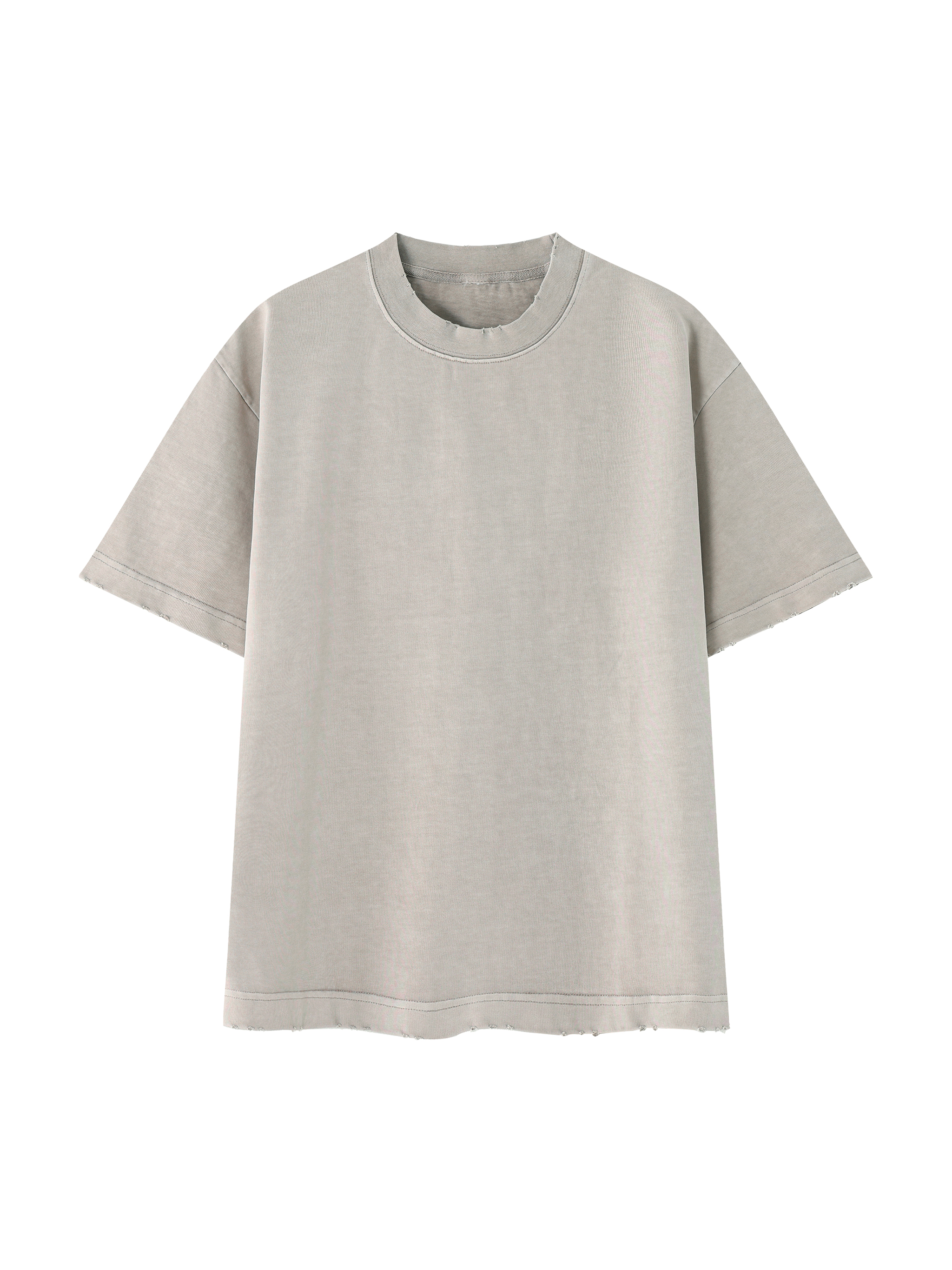 Heavyweight Vintage Washed Frayed T-Shirt – Vintage Streetwear