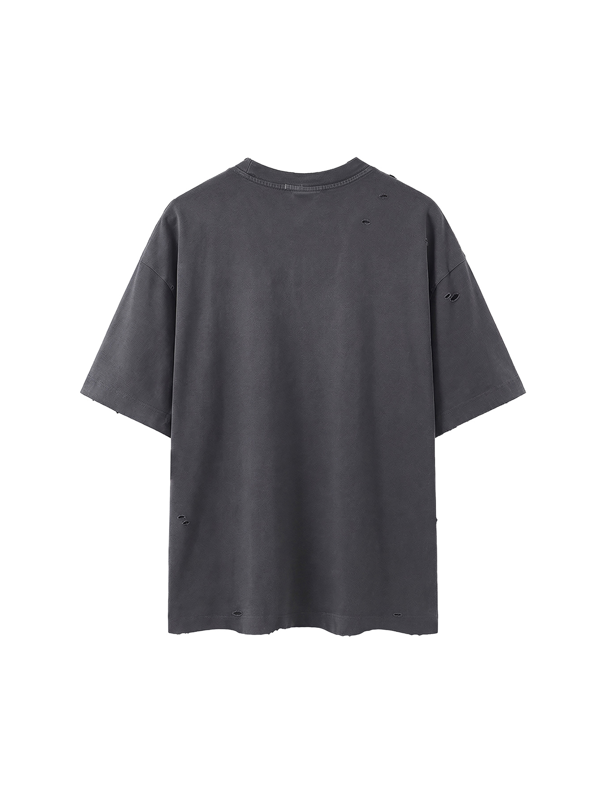 Vintage Washed Distressed Boxy Oversized T-Shirt #UT0004 | TAPSTITCH