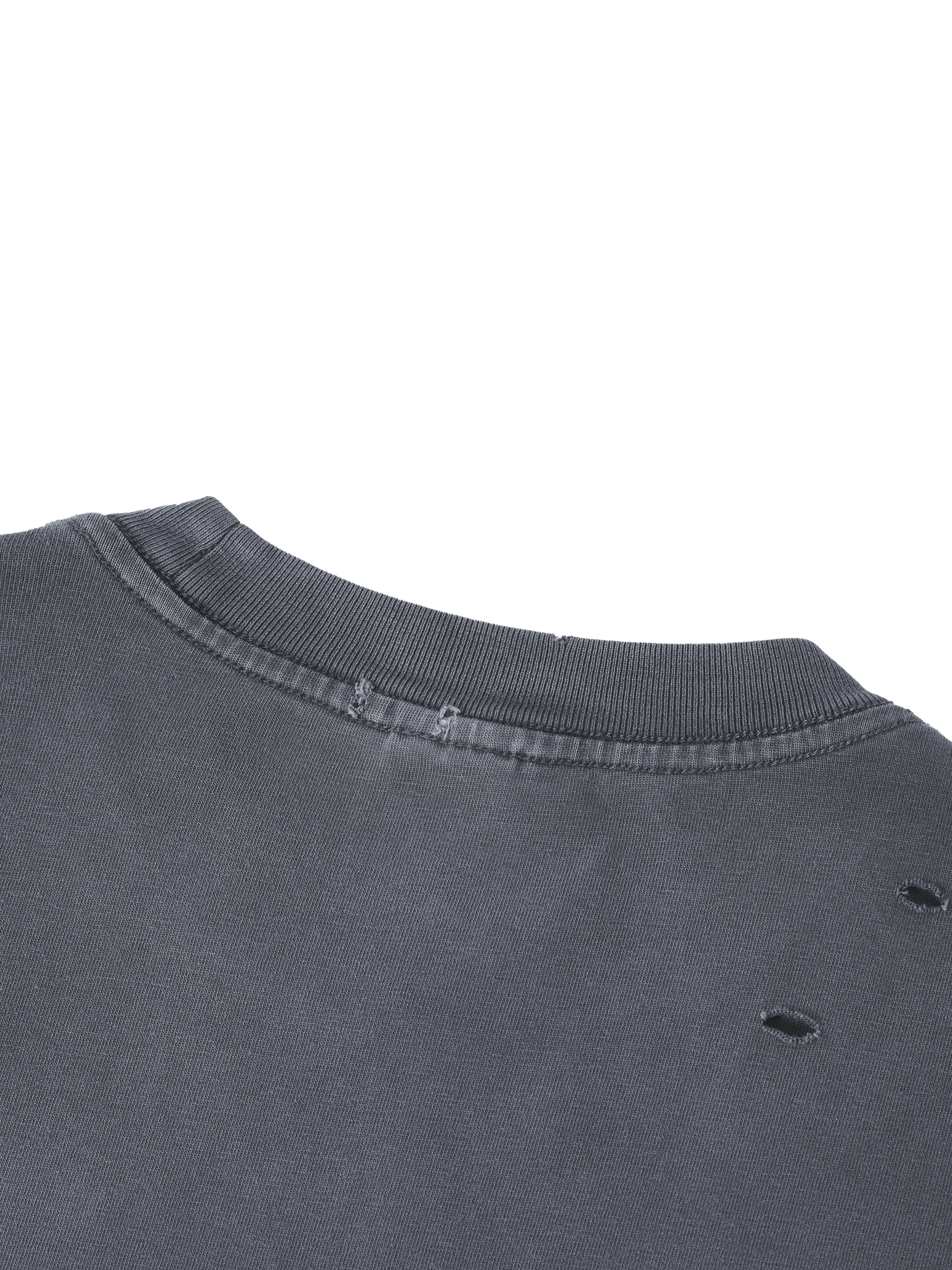 Vintage Washed Distressed Boxy Oversized T-Shirt #UT0004 | TAPSTITCH