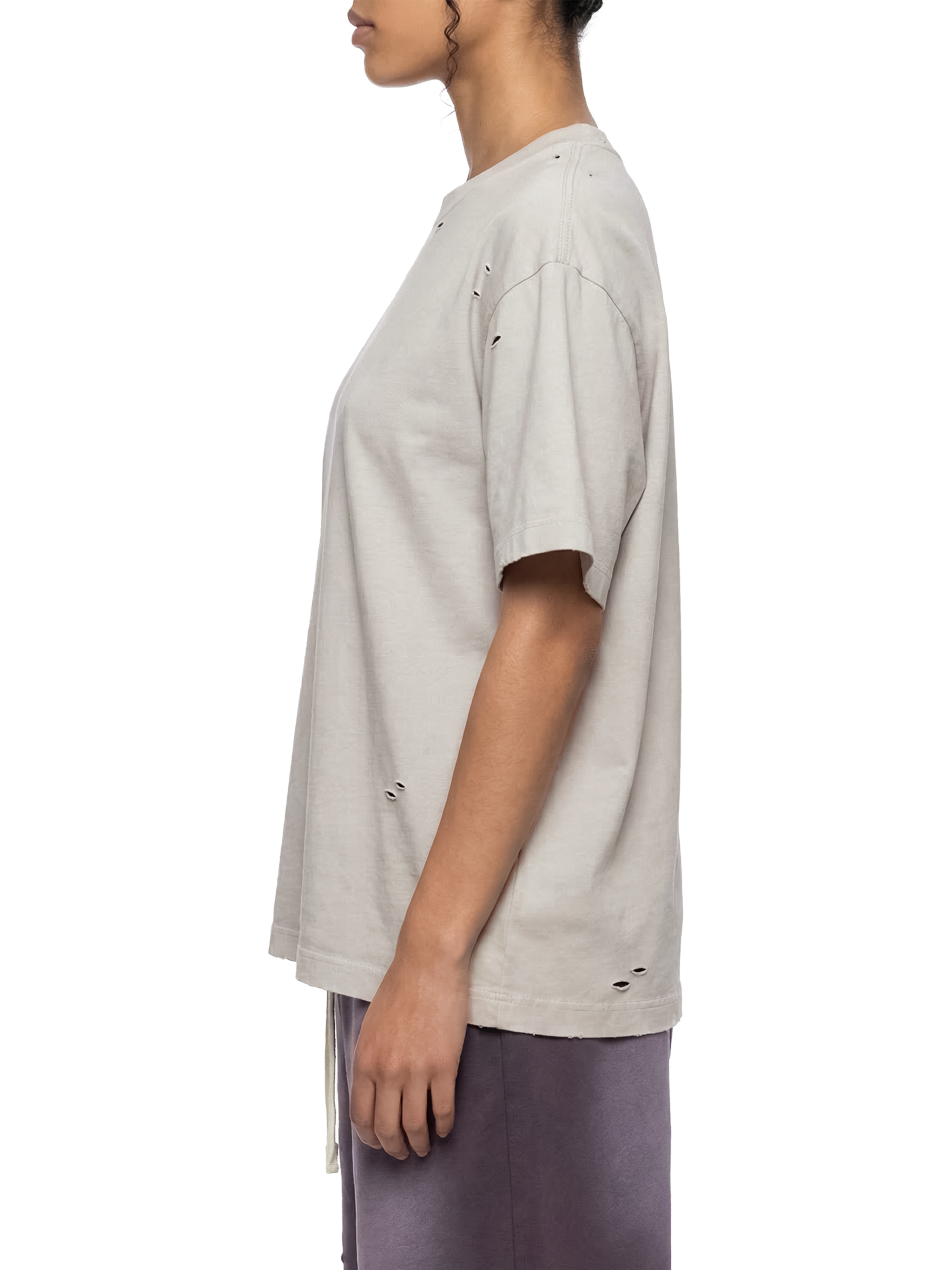 Vintage Washed Distressed Boxy Oversized T-Shirt #UT0004 | TAPSTITCH