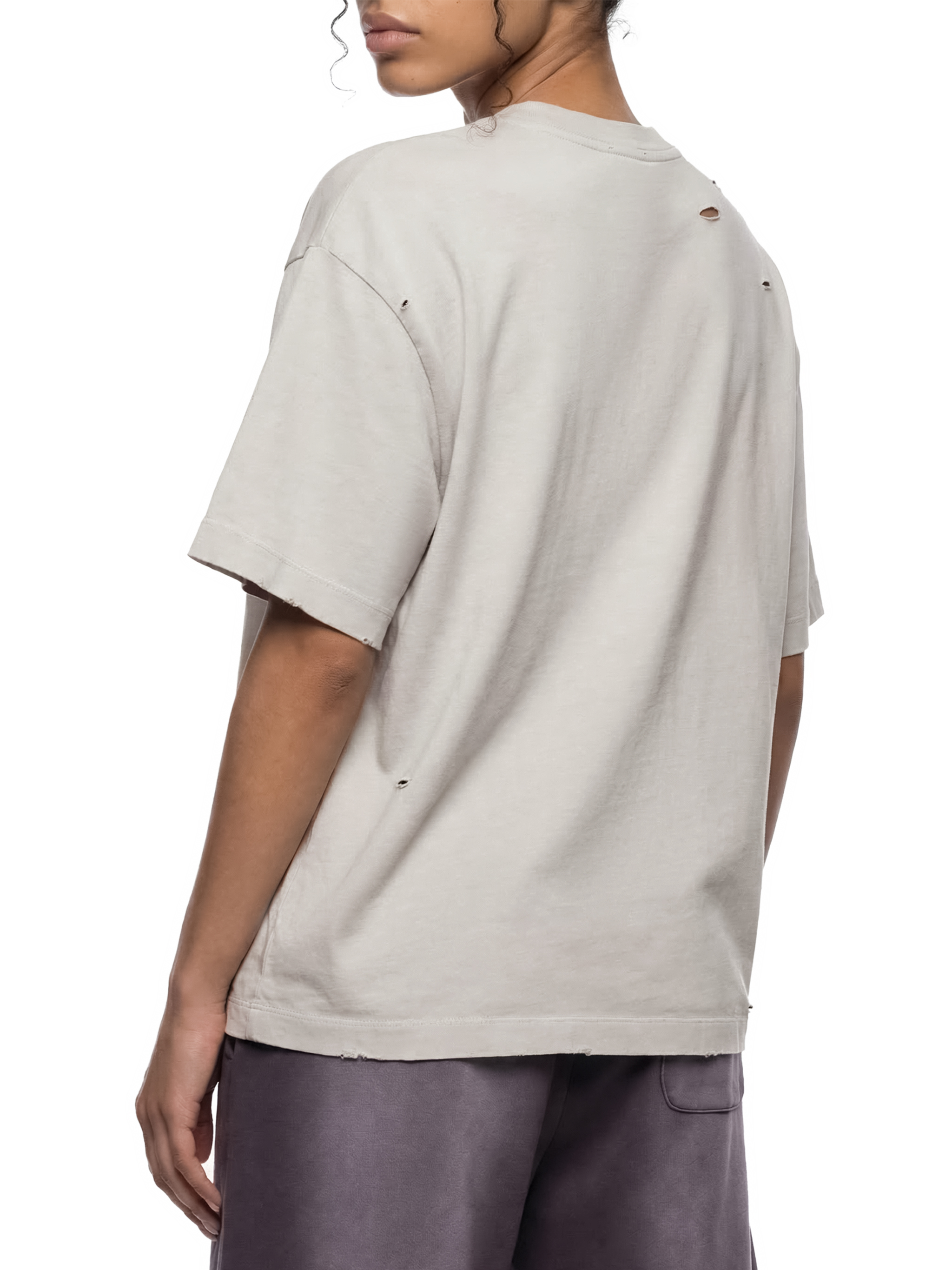 Vintage Washed Distressed Boxy Oversized T-Shirt #UT0004 | TAPSTITCH