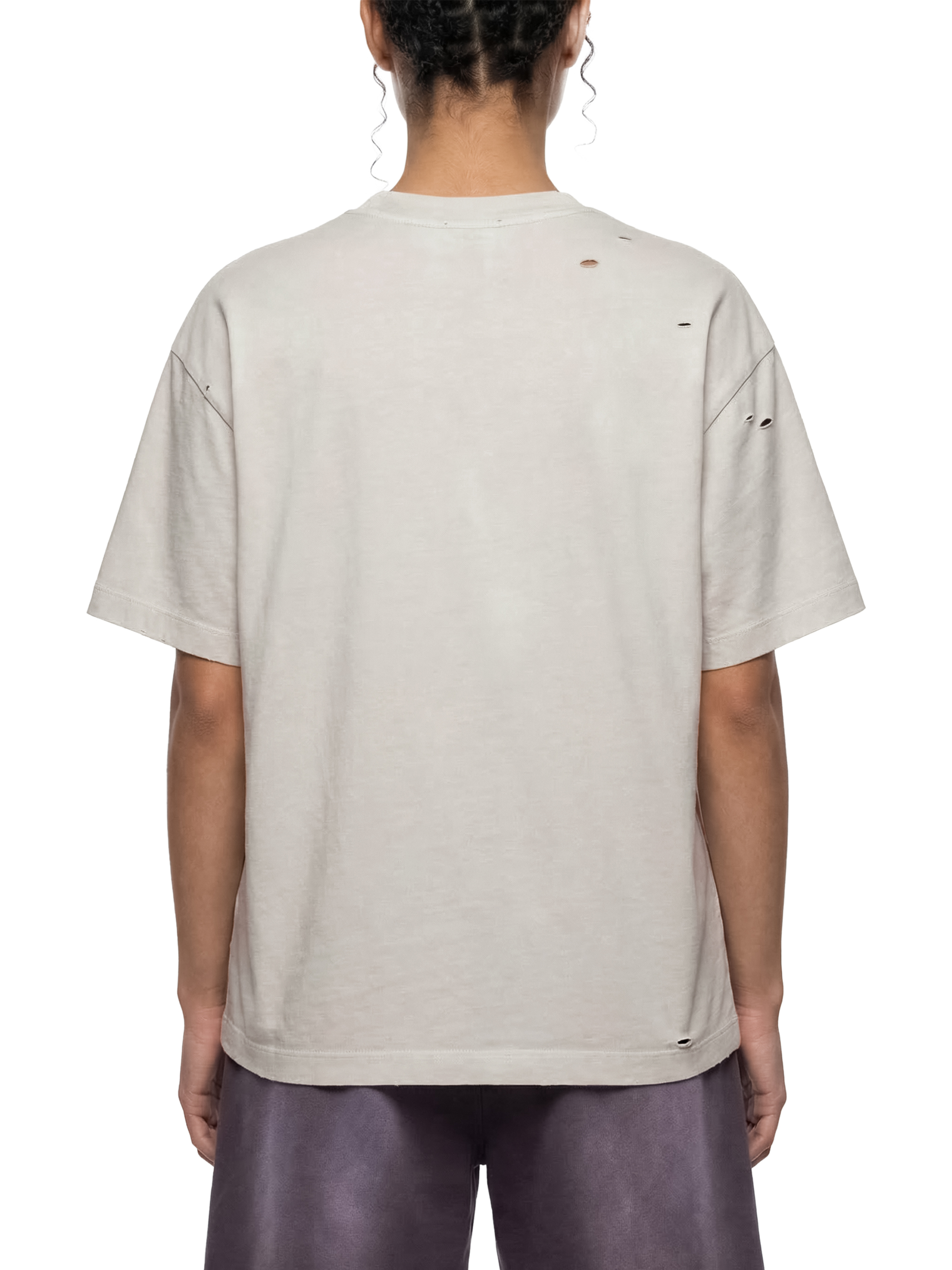 Vintage Washed Distressed Boxy Oversized T-Shirt #UT0004 | TAPSTITCH