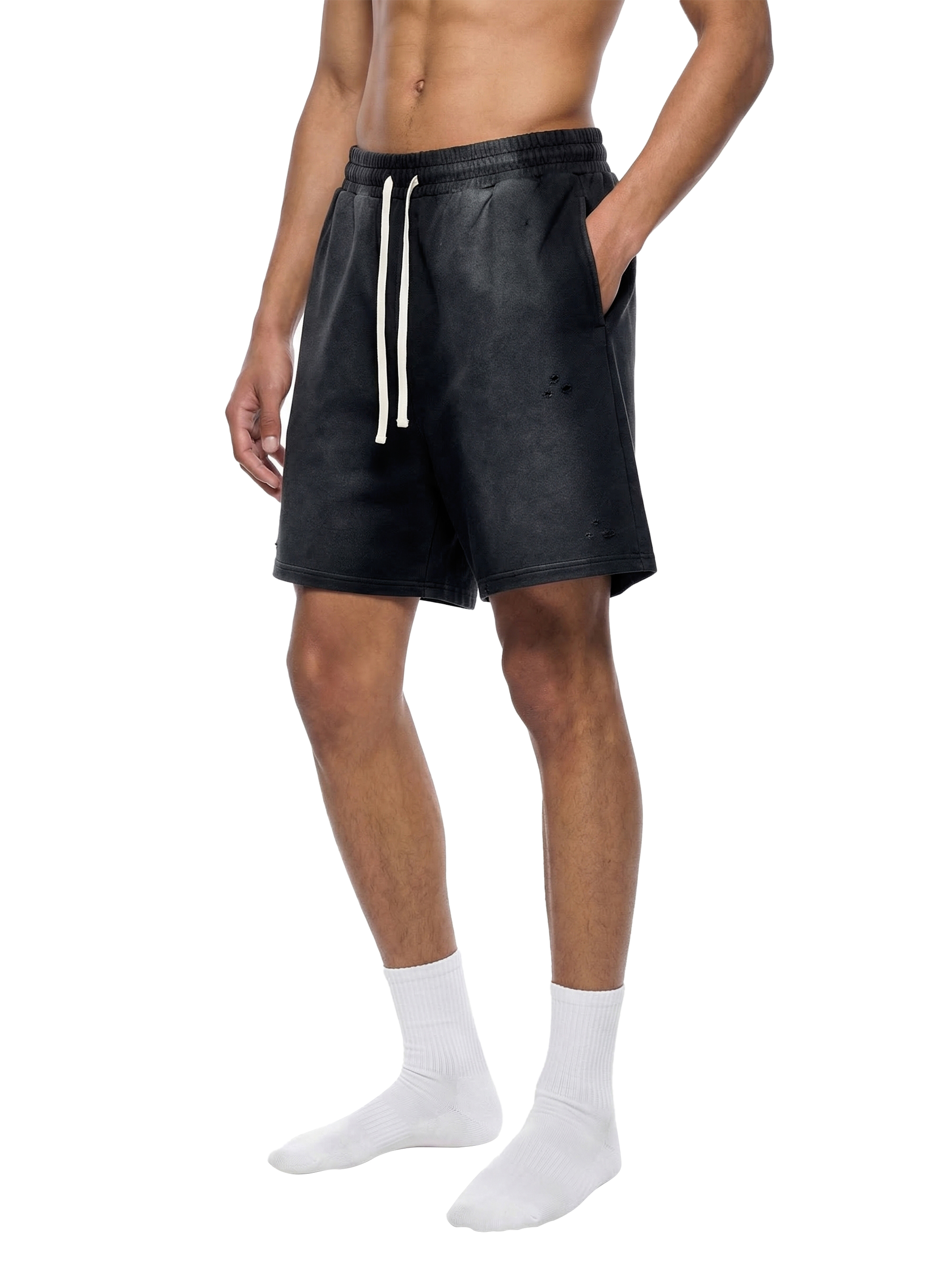 Sun Fade Distressed Shorts #RK0054 | TAPSTITCH