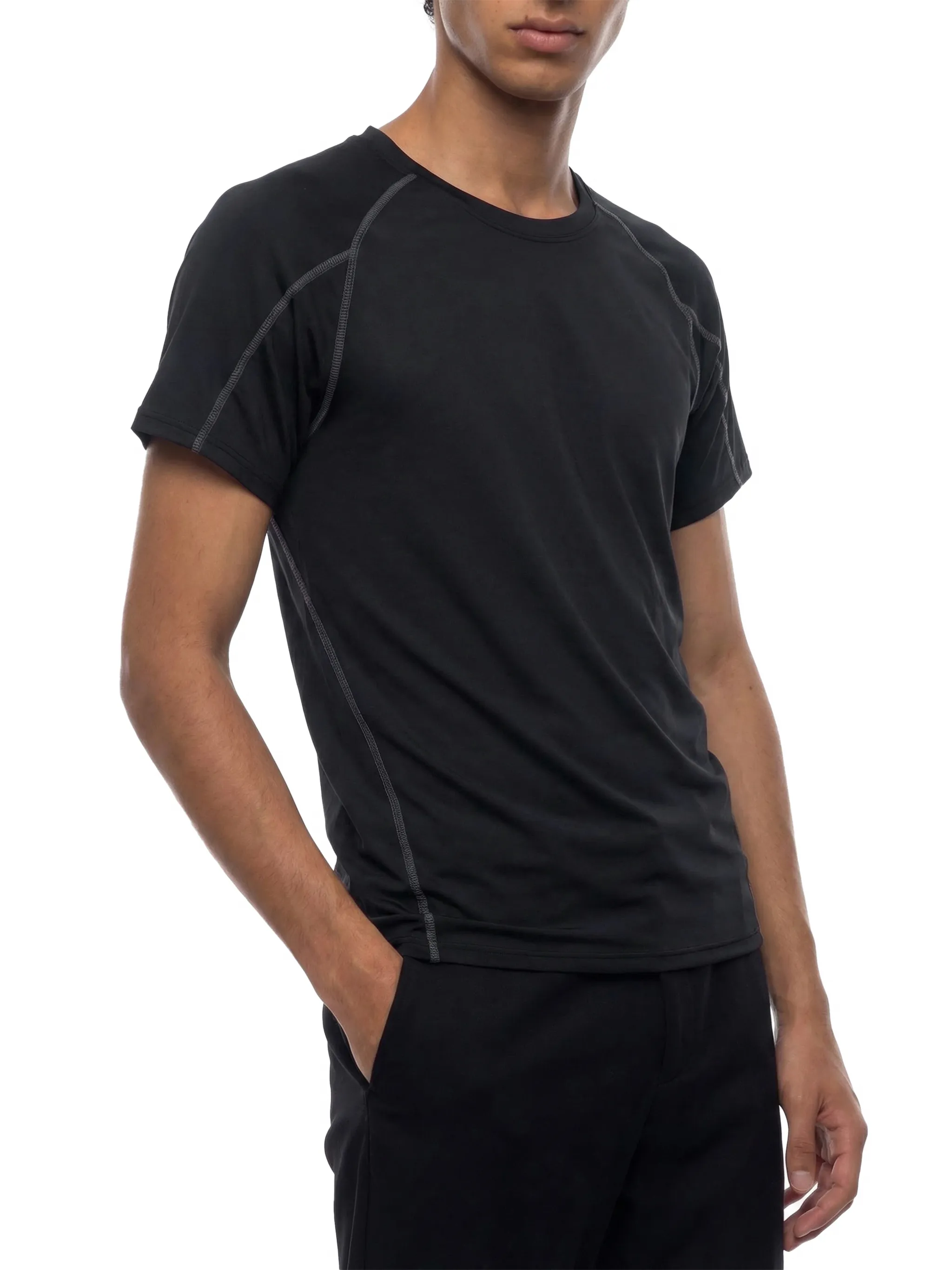 Performance Contrast Stitch T-Shirt