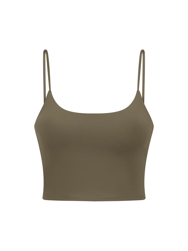 Spaghetti Strap Yoga Sports Bra