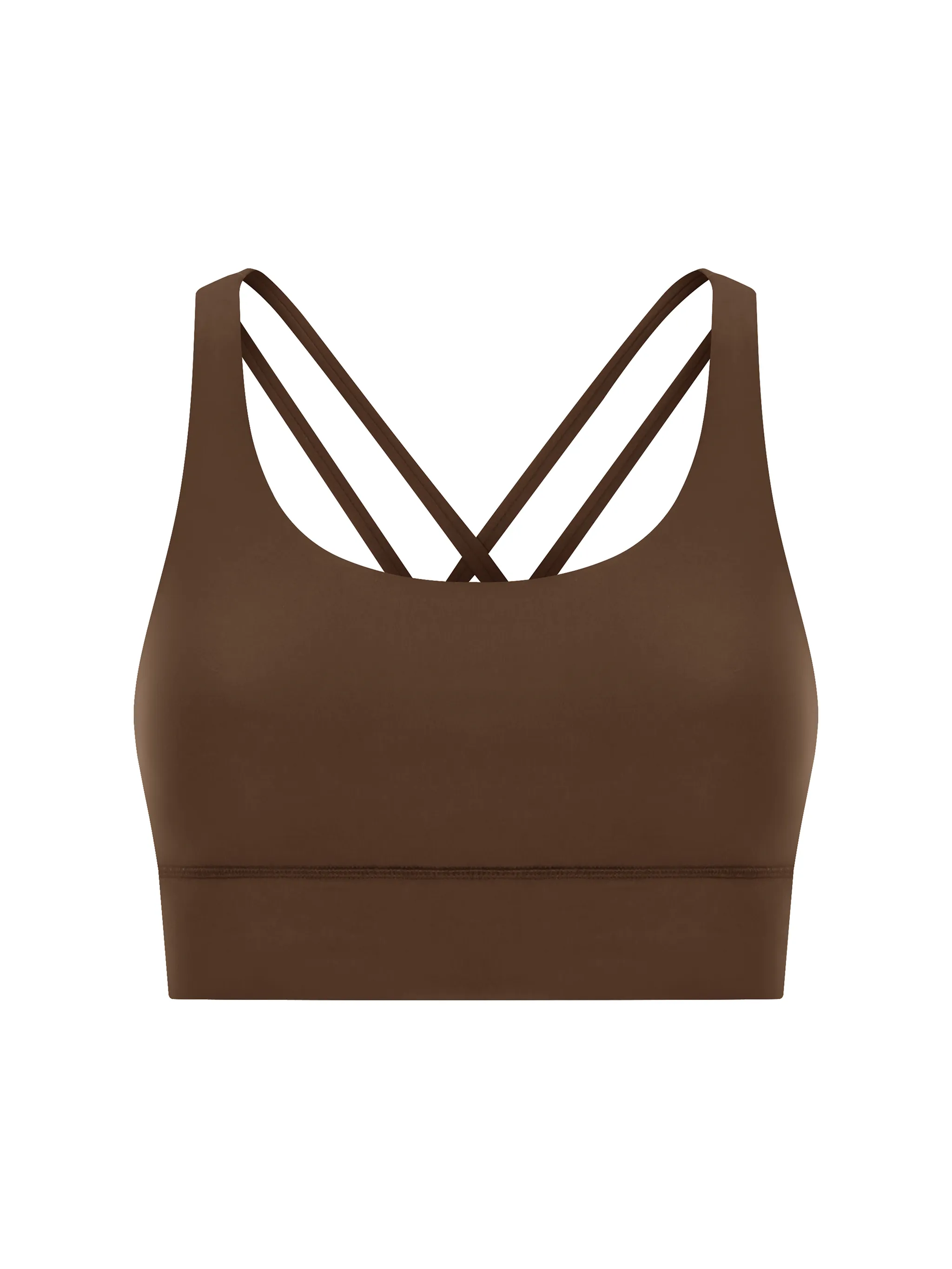 Strappy Criss-Cross Sports Bra - Main Image