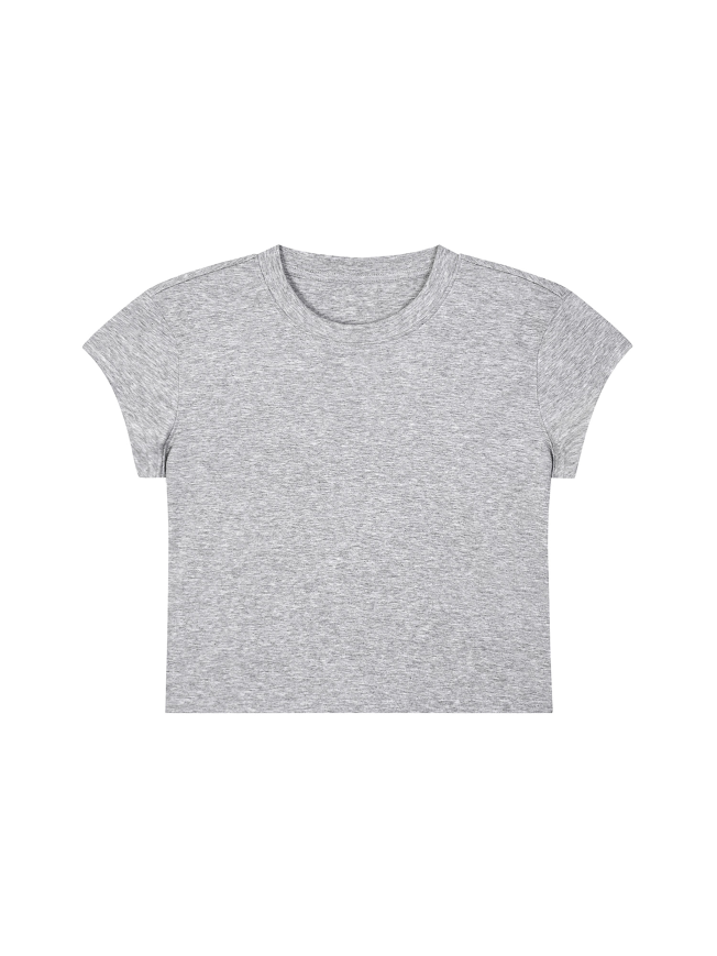 Women's Slim-Fit Cropped T-Shirt