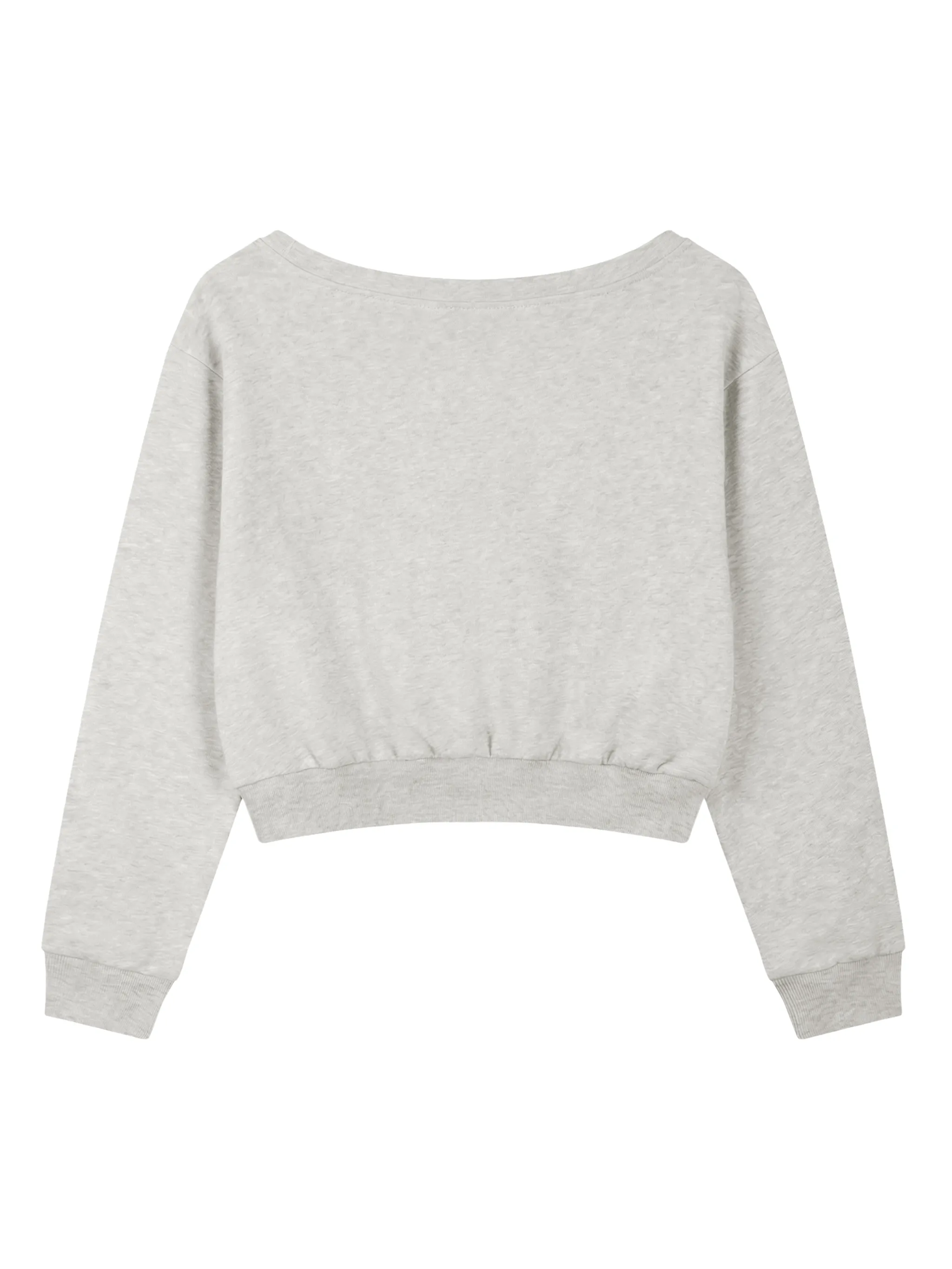 Women's Off-Shoulder Sweatshirt