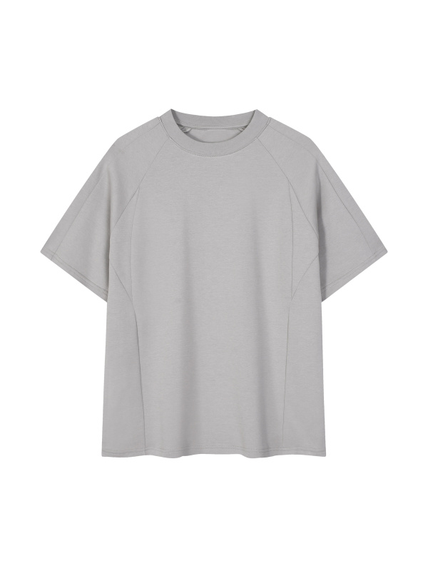 Unisex Oversized Paneled Raglan T-Shirt