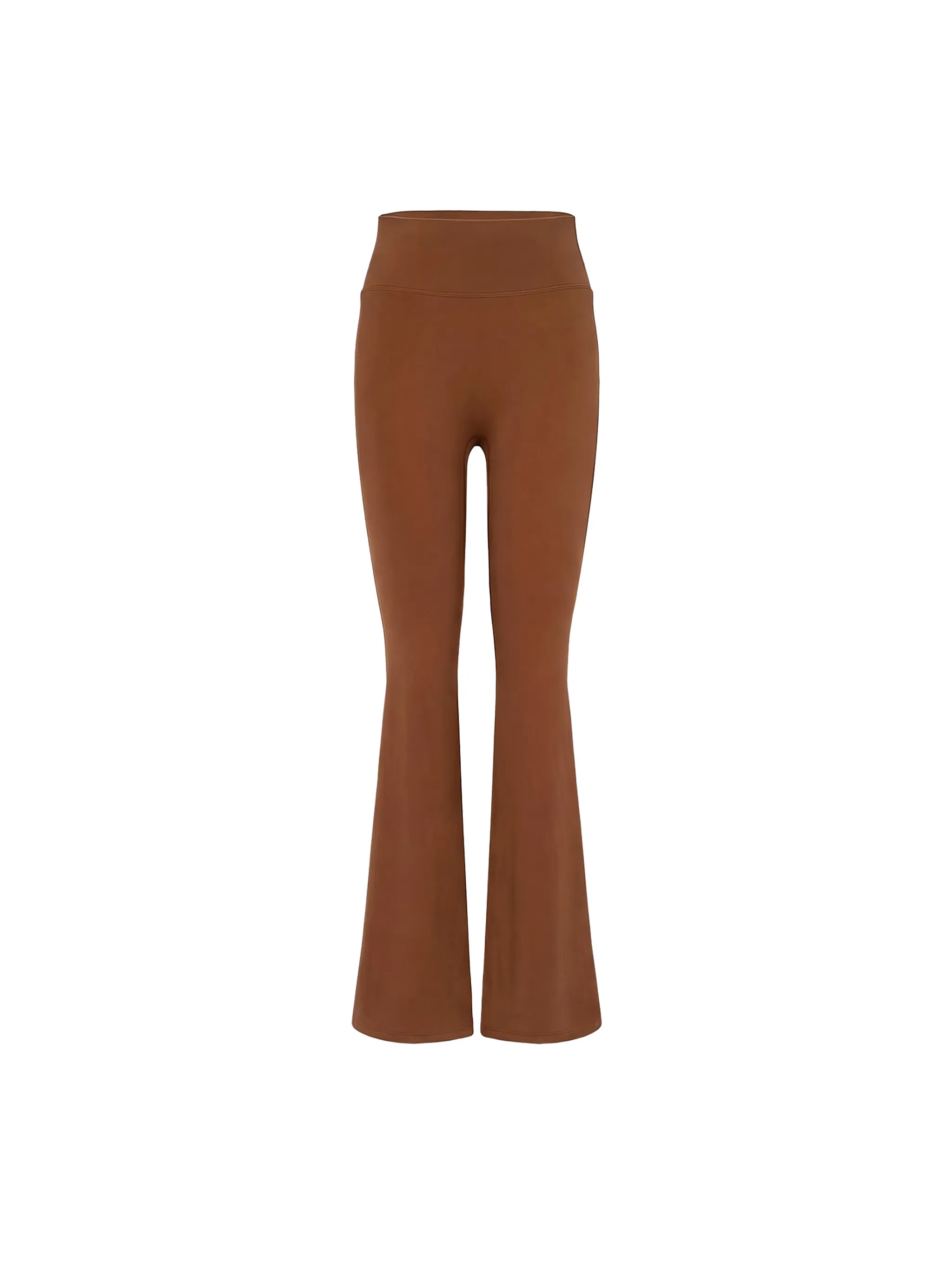 Women's High-Waisted Flare Leggings - Main Image