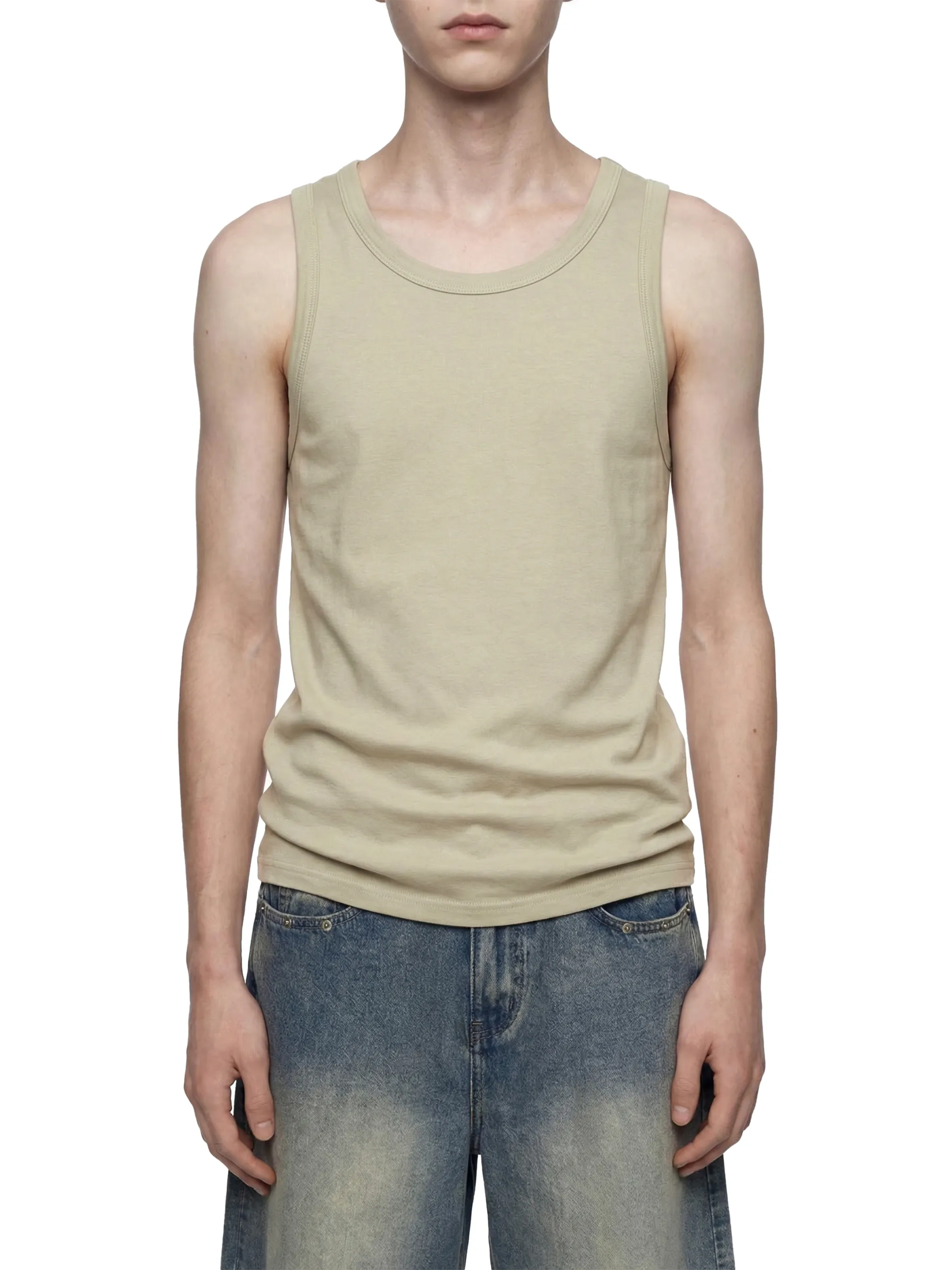 Men's Heavyweight Ribbed Tank Top