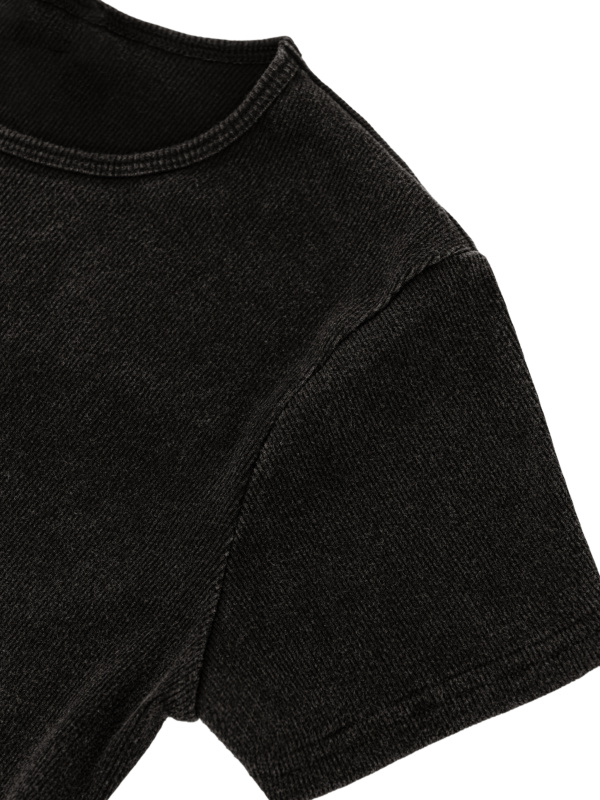 Women's Mineral Wash Crewneck Bodysuit