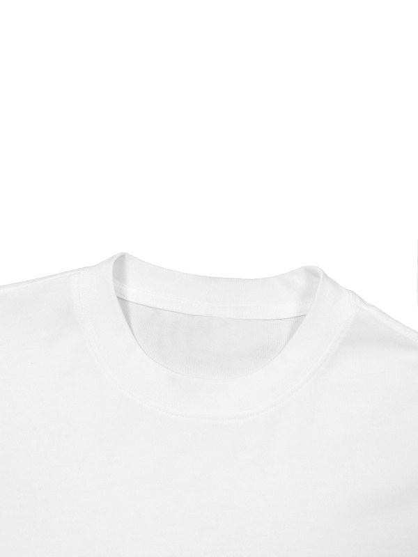 Unisex Boxy Raw Edge T-Shirt