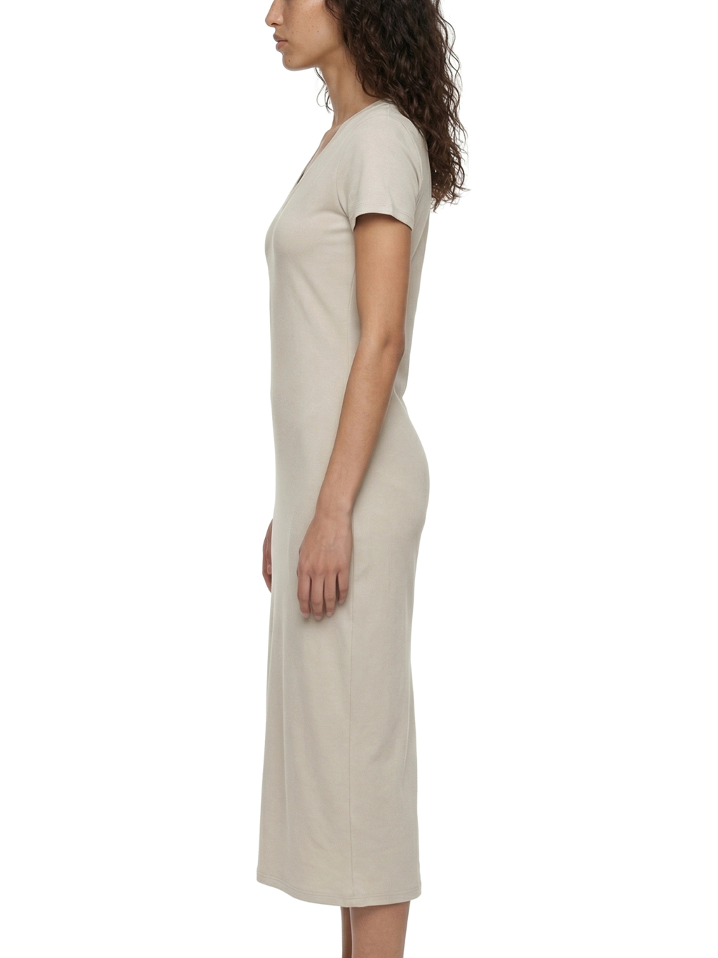 Women's V-Neck Short Sleeve Maxi Dress #WO0001 | TAPSTITCH