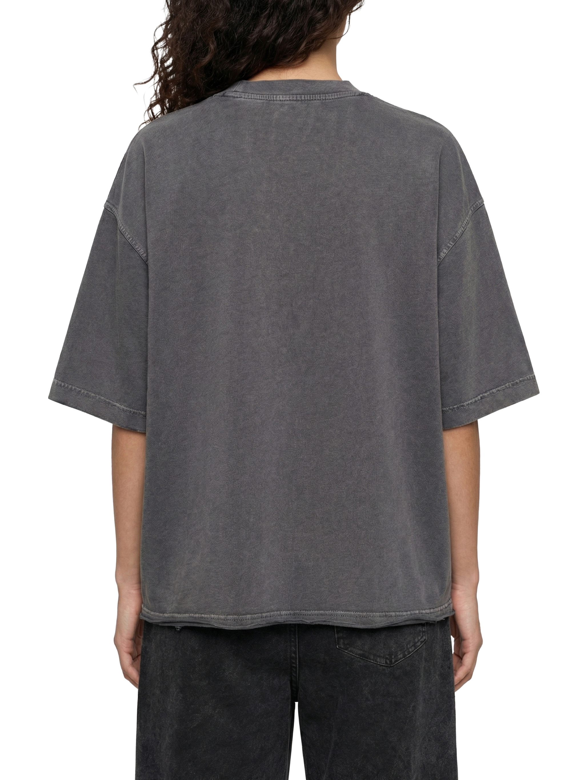 Unisex Vintage Wash Boxy T-Shirt #UT0007 | TAPSTITCH