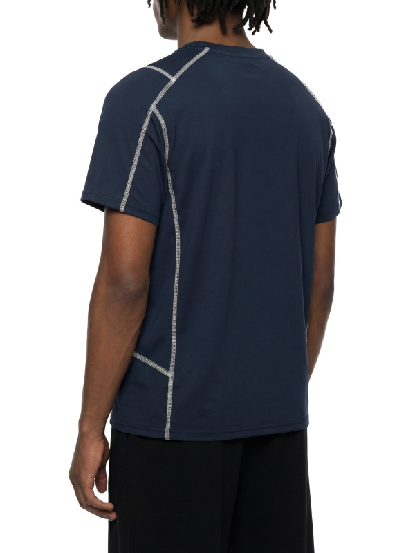 Unisex Contrast Stitch  Regular Fit T-Shirt