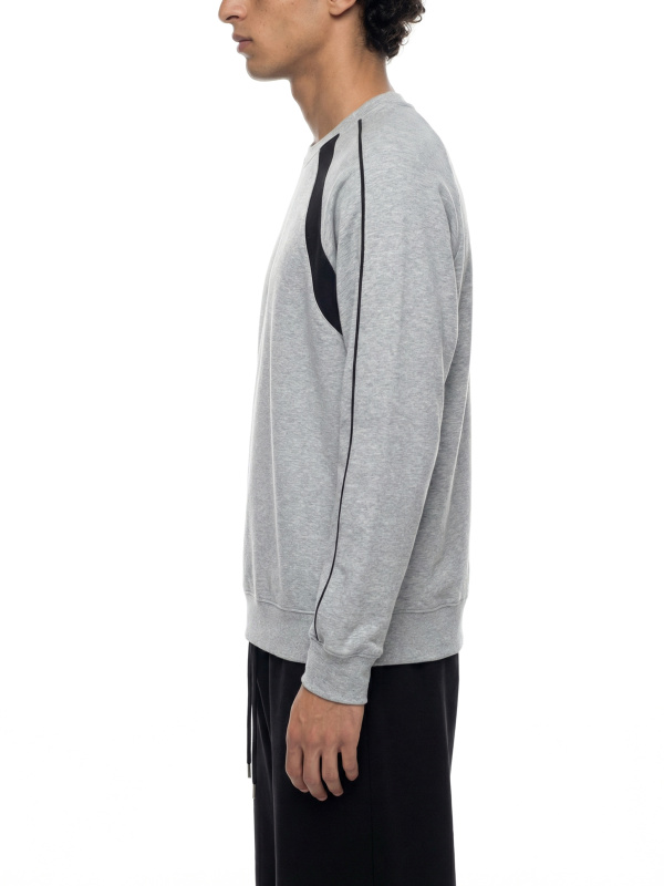 Unisex Color Block Crewneck Sweatshirt