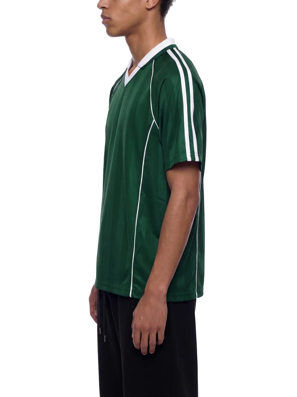 Shadow Stripe Collared Soccer Jersey