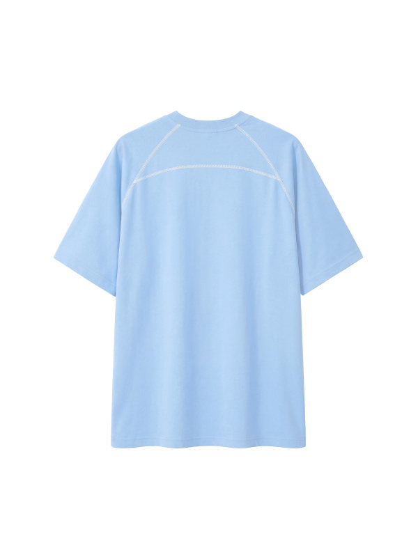 Unisex Contrast Stitch Raglan T-Shirt