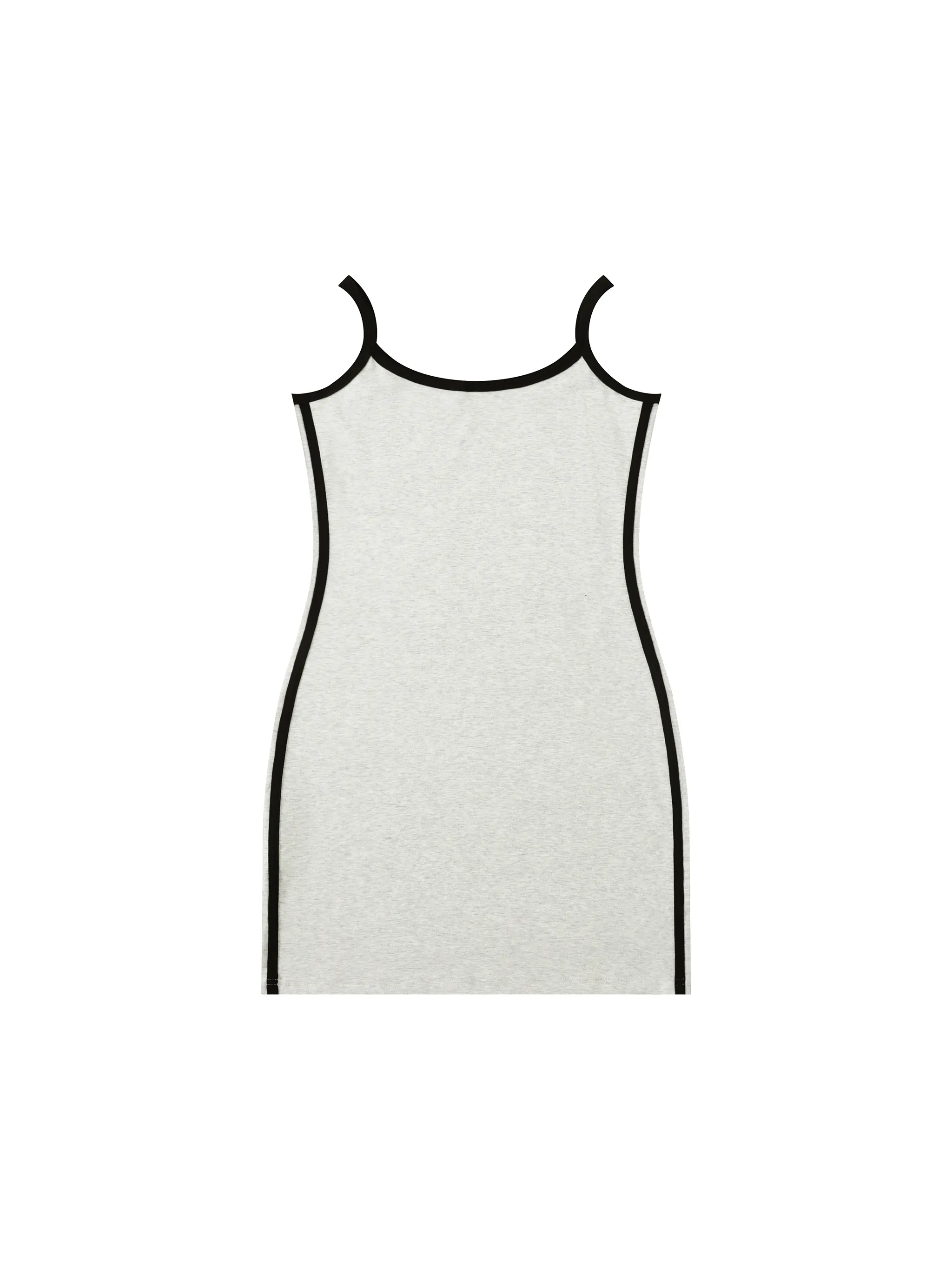 Women's Color Block Mini Dress - Main Image