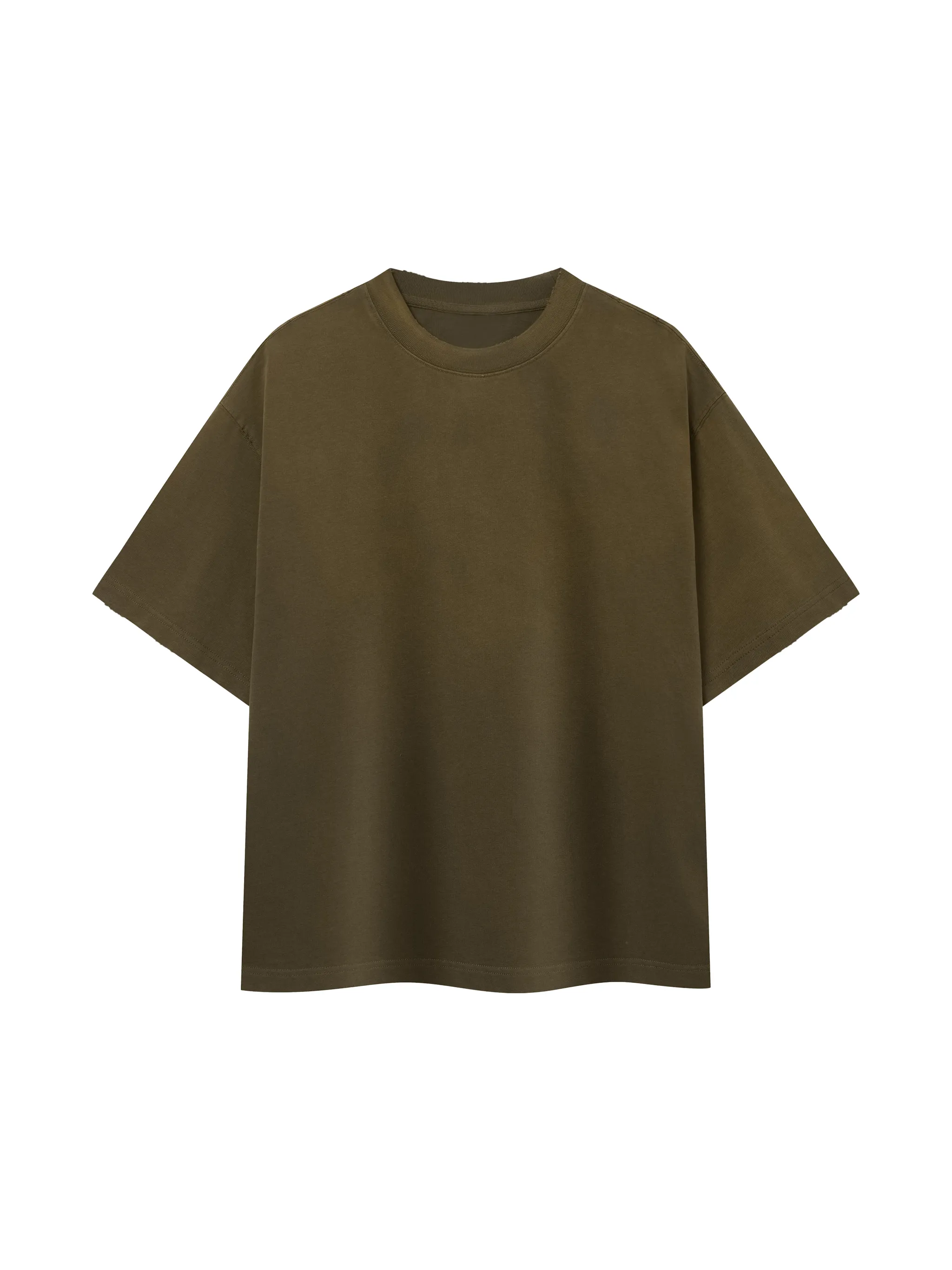 Unisex Sun Fade Distressed Boxy T-Shirt - Main Image