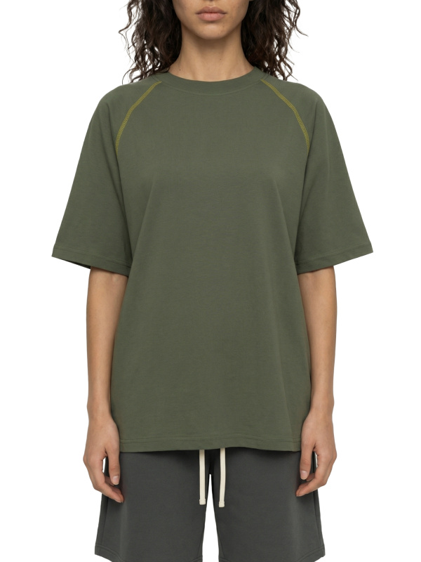 Unisex Contrast Stitch Raglan T-Shirt