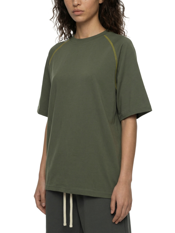 Unisex Contrast Stitch Raglan T-Shirt