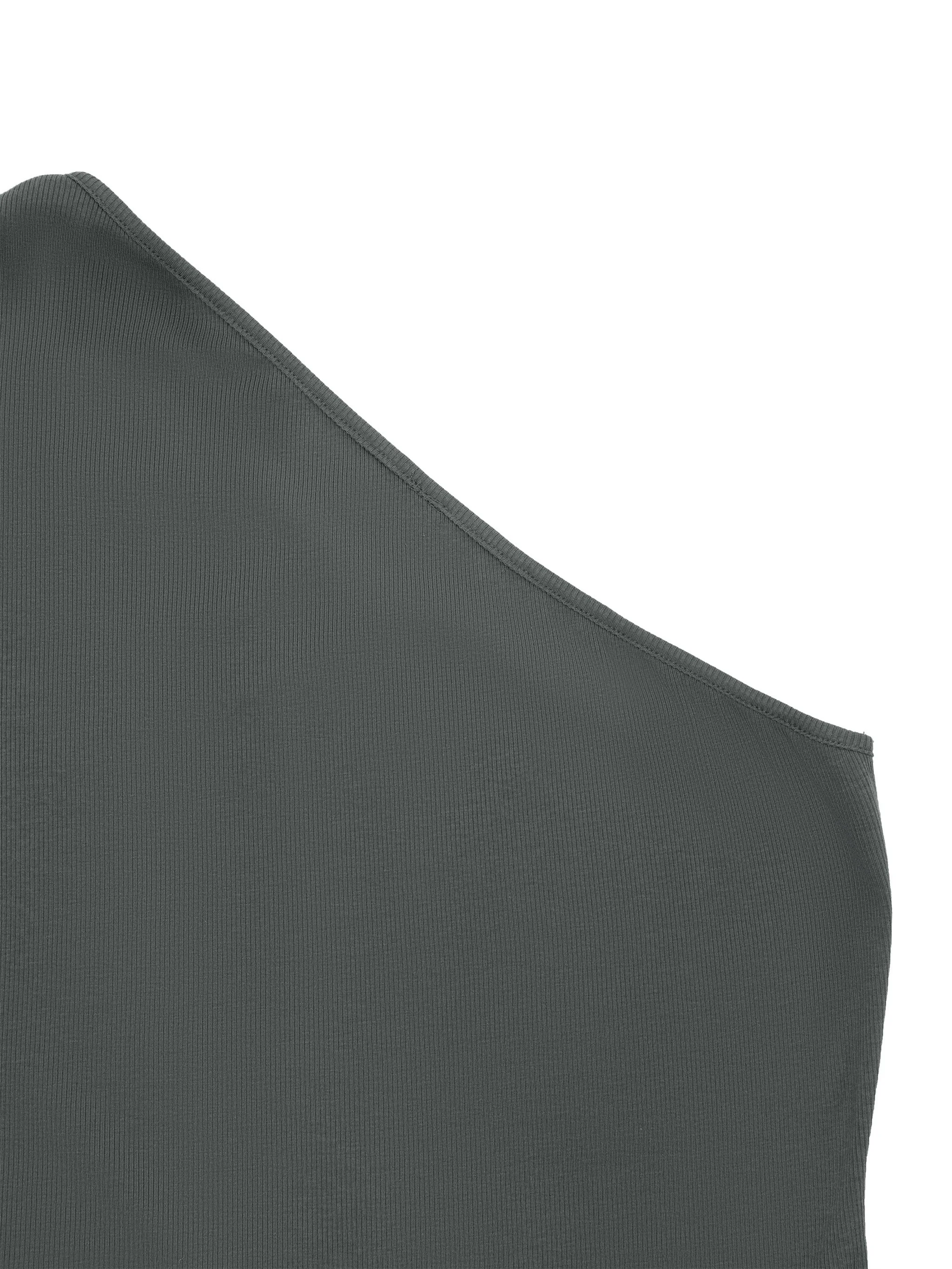 Women's One-Shoulder Crop T-Shirt