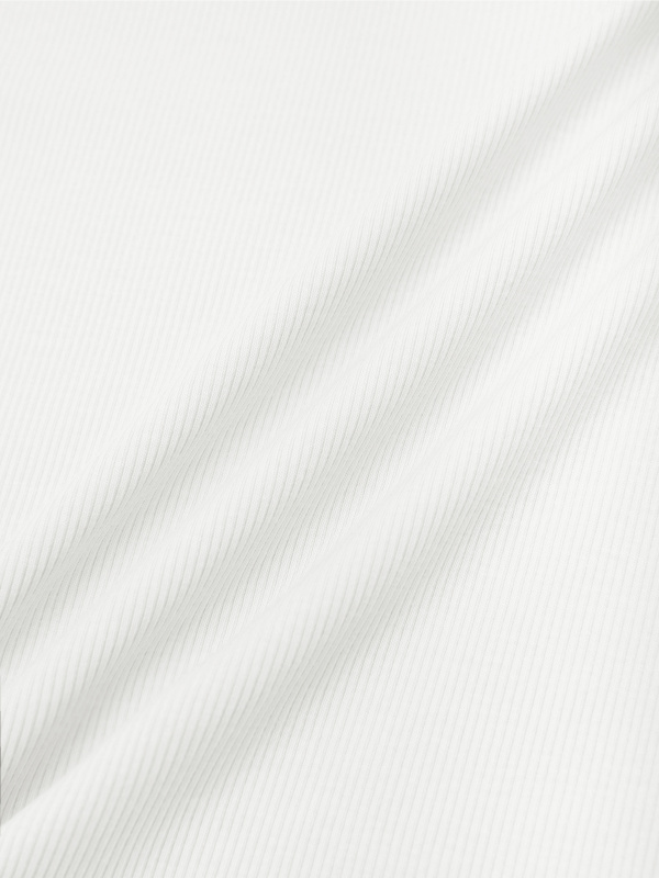 Women's Slim Ribbed Crop T-Shirt