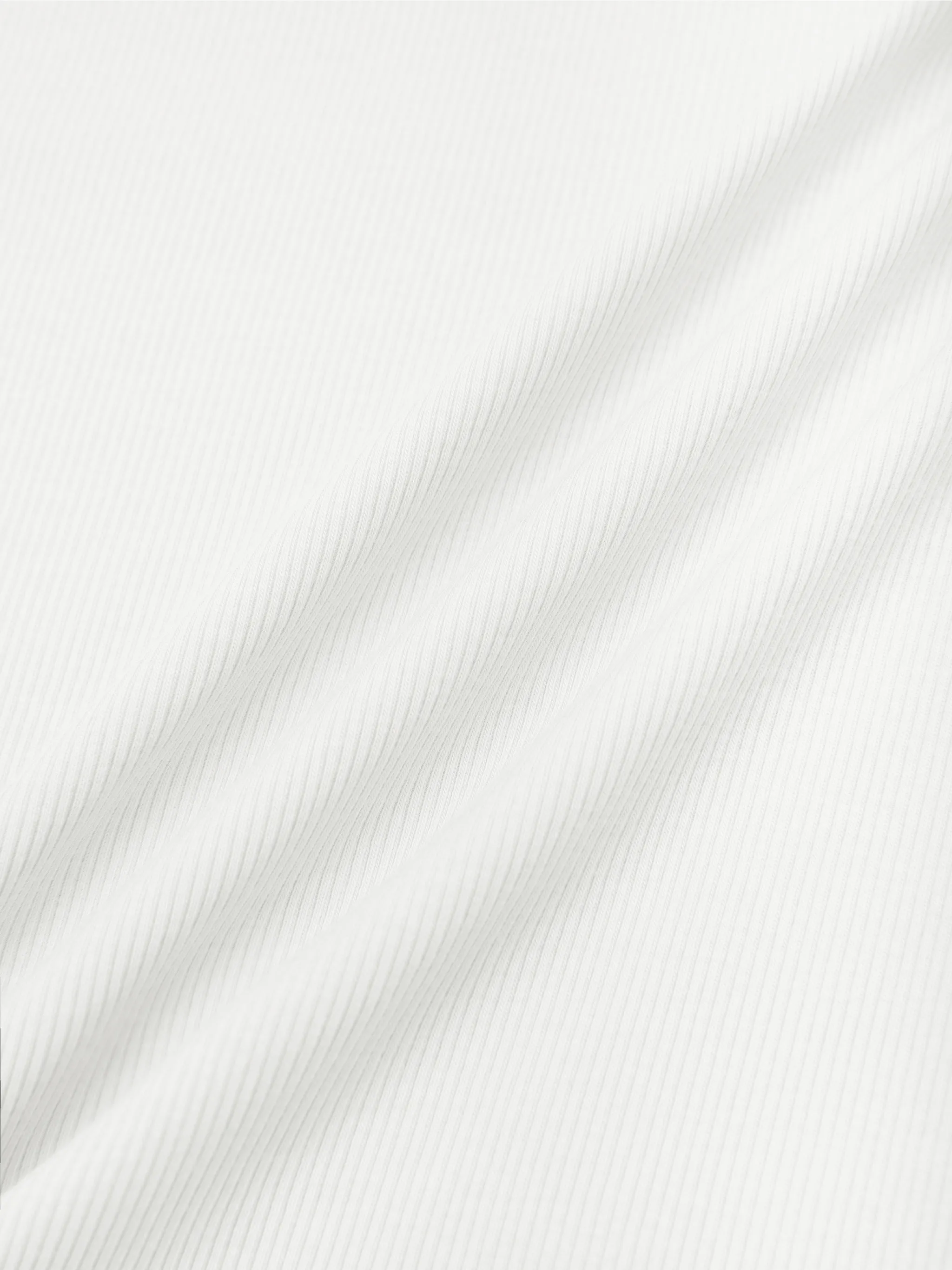 Women's Slim Ribbed Crop T-Shirt