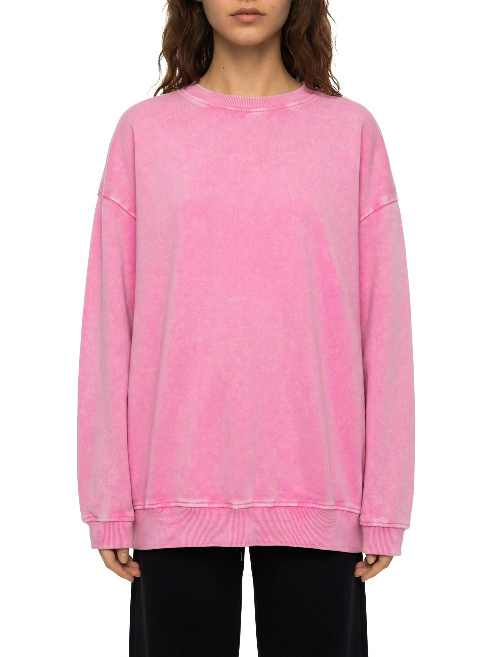 Snow Washed Oversized Sweatshirt