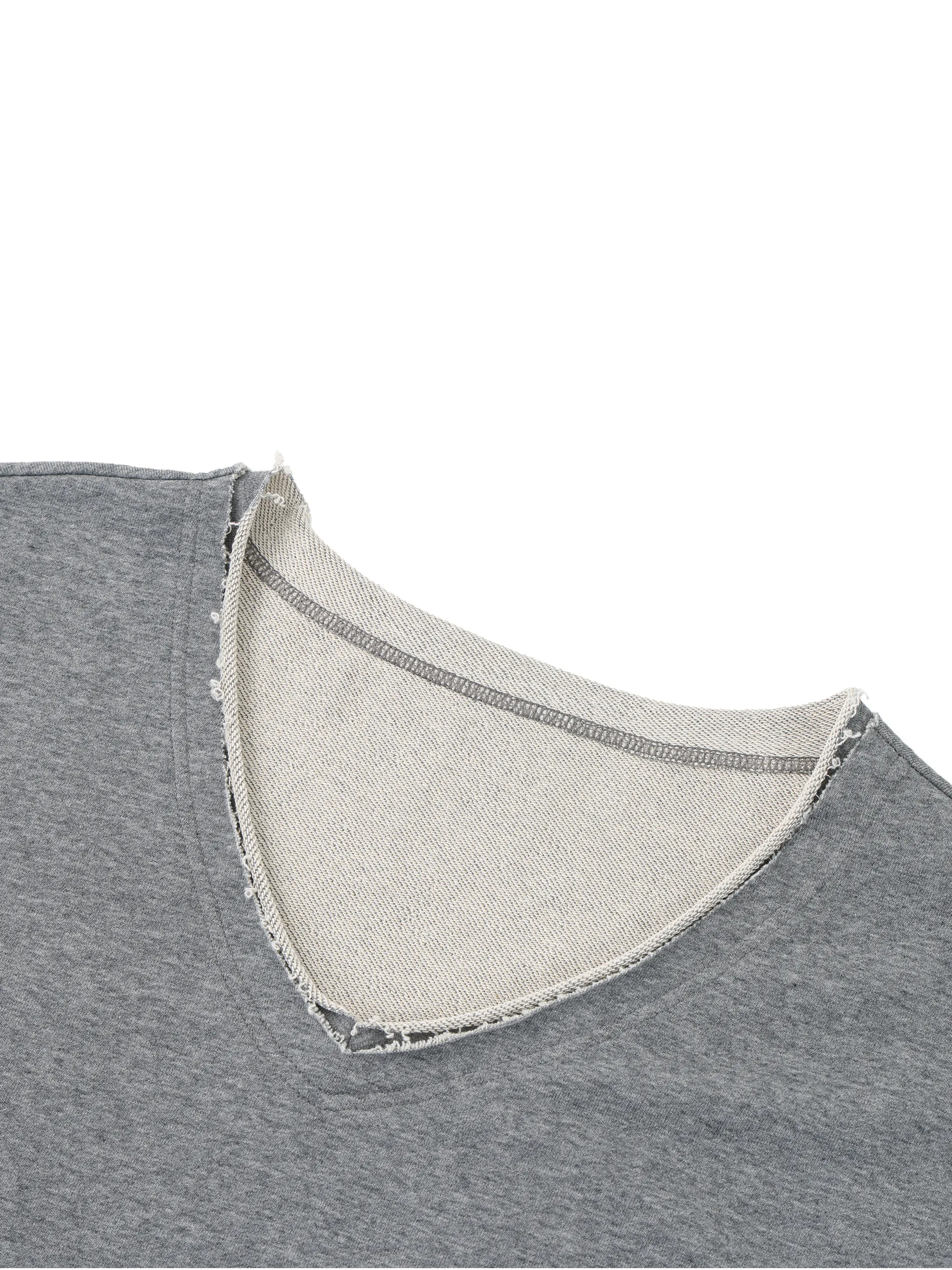 Women's Raw Hem Long Sleeve T-Shirt
