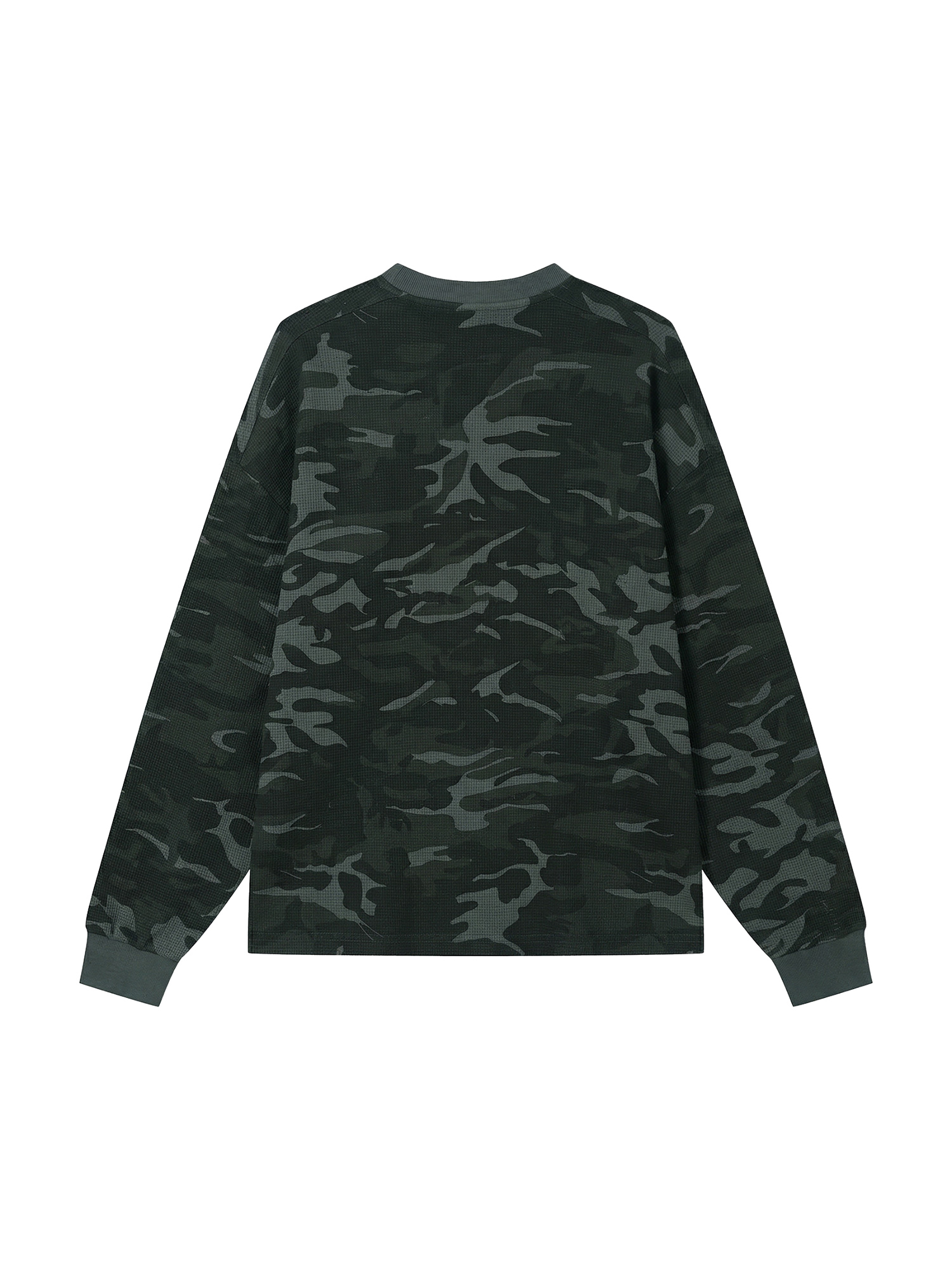Unisex Waffle Boxy Long Sleeve T-Shirt #UT0057 | TAPSTITCH