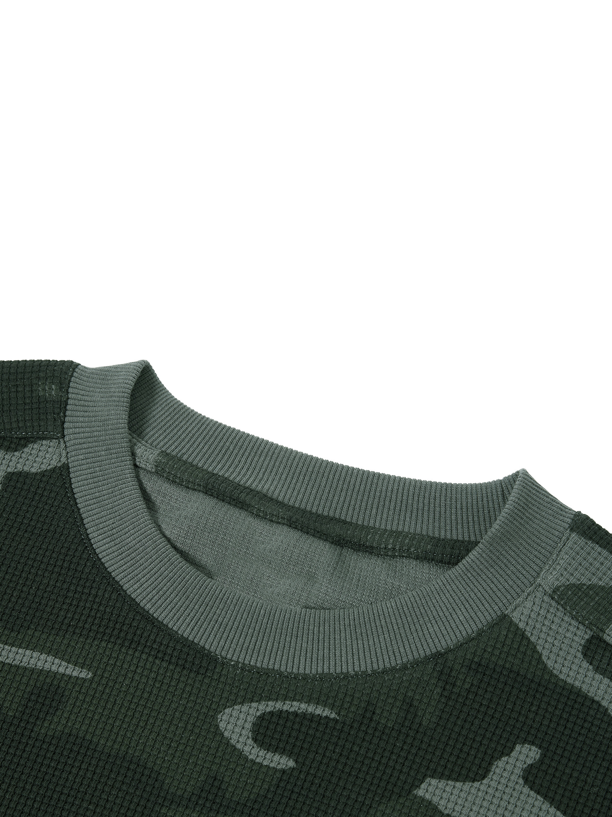Unisex Waffle Boxy Long Sleeve T-Shirt #UT0057 | TAPSTITCH