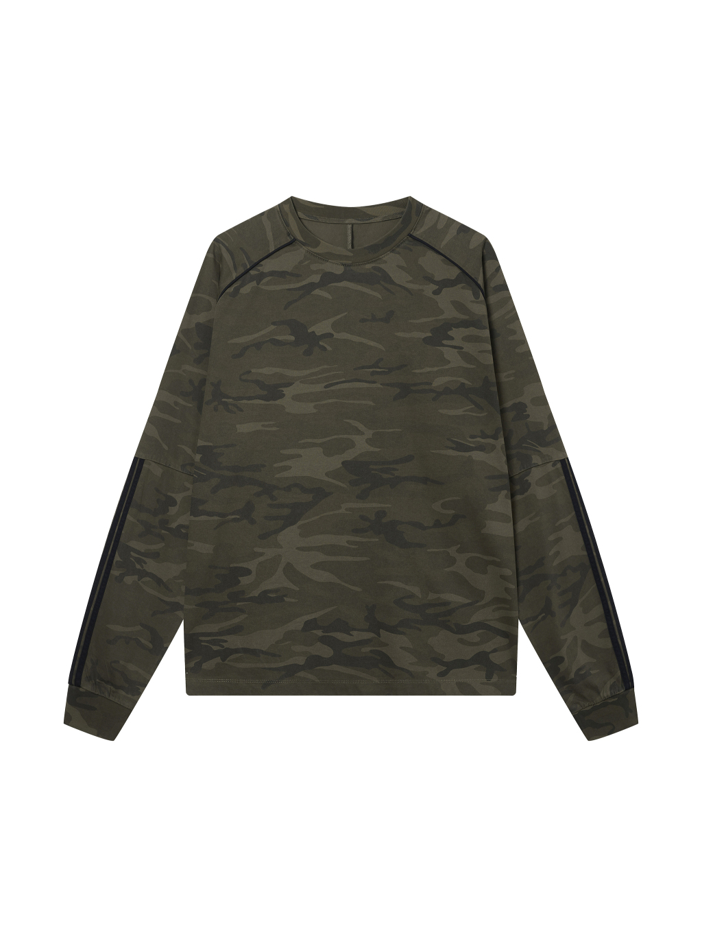 Unisex Camo Loose Long Sleeve T-Shirt - Main Image