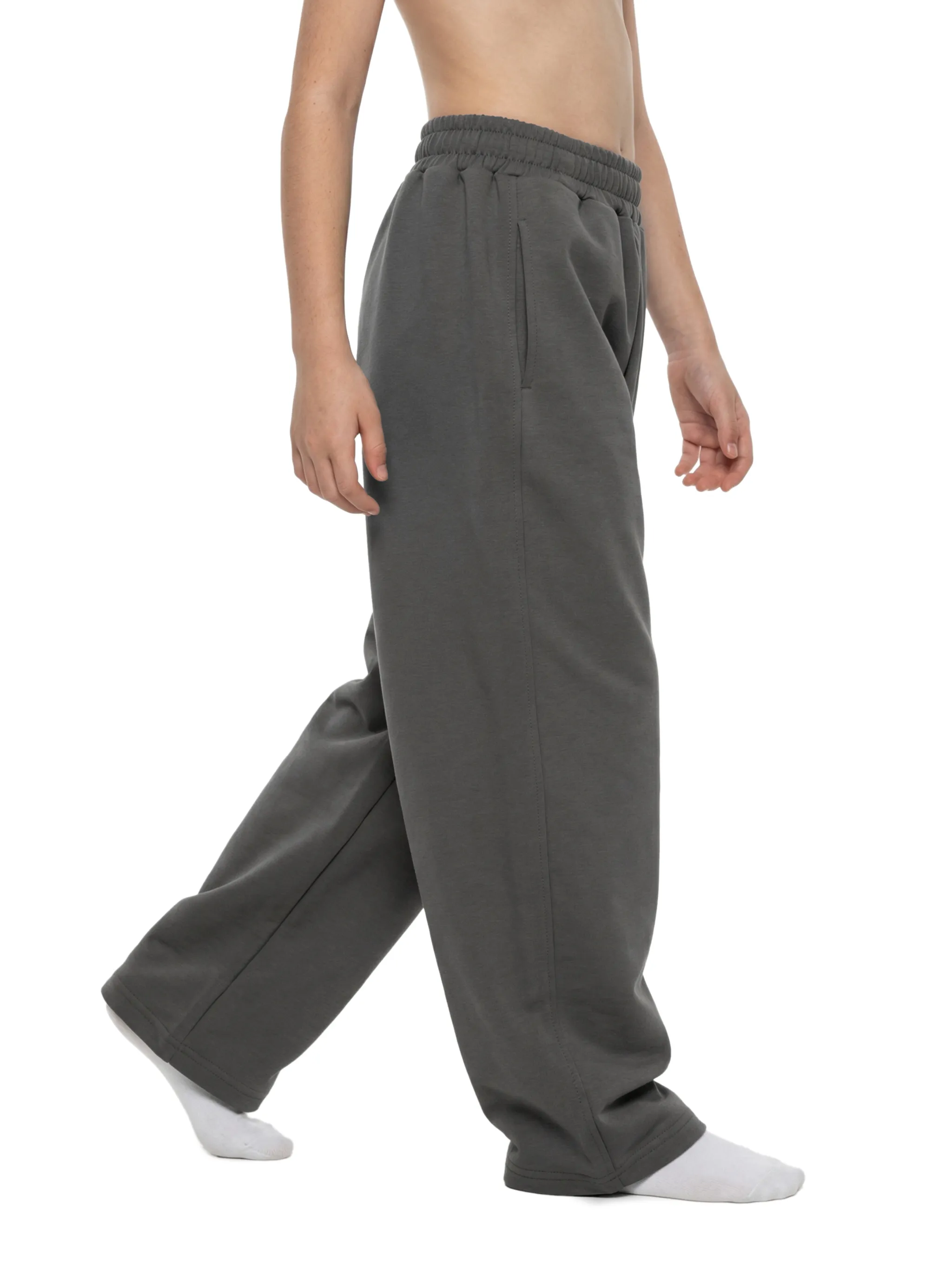 Kid's Loose Wide Leg Sweatpants