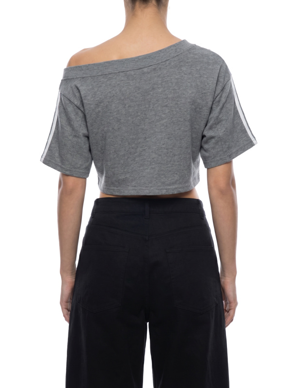 Women's Off-the-Shoulder Crop T-Shirt