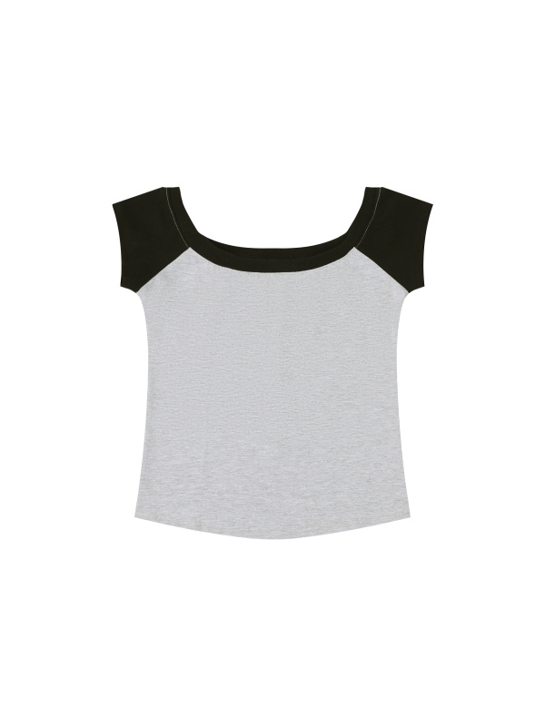 Women's Color Block Raglan Baby T-Shirt