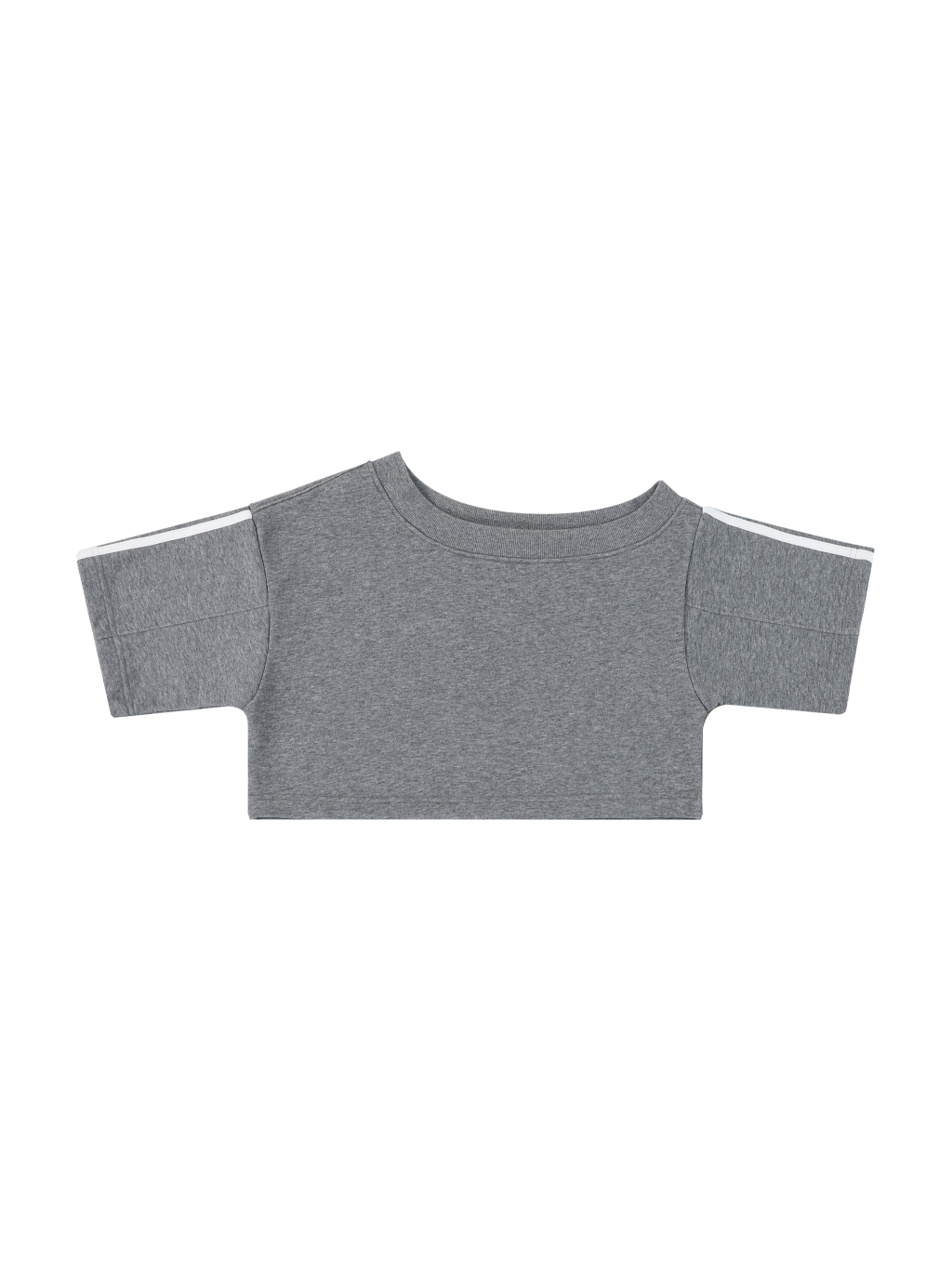 Women's Off-the-Shoulder Crop T-Shirt - Main Image