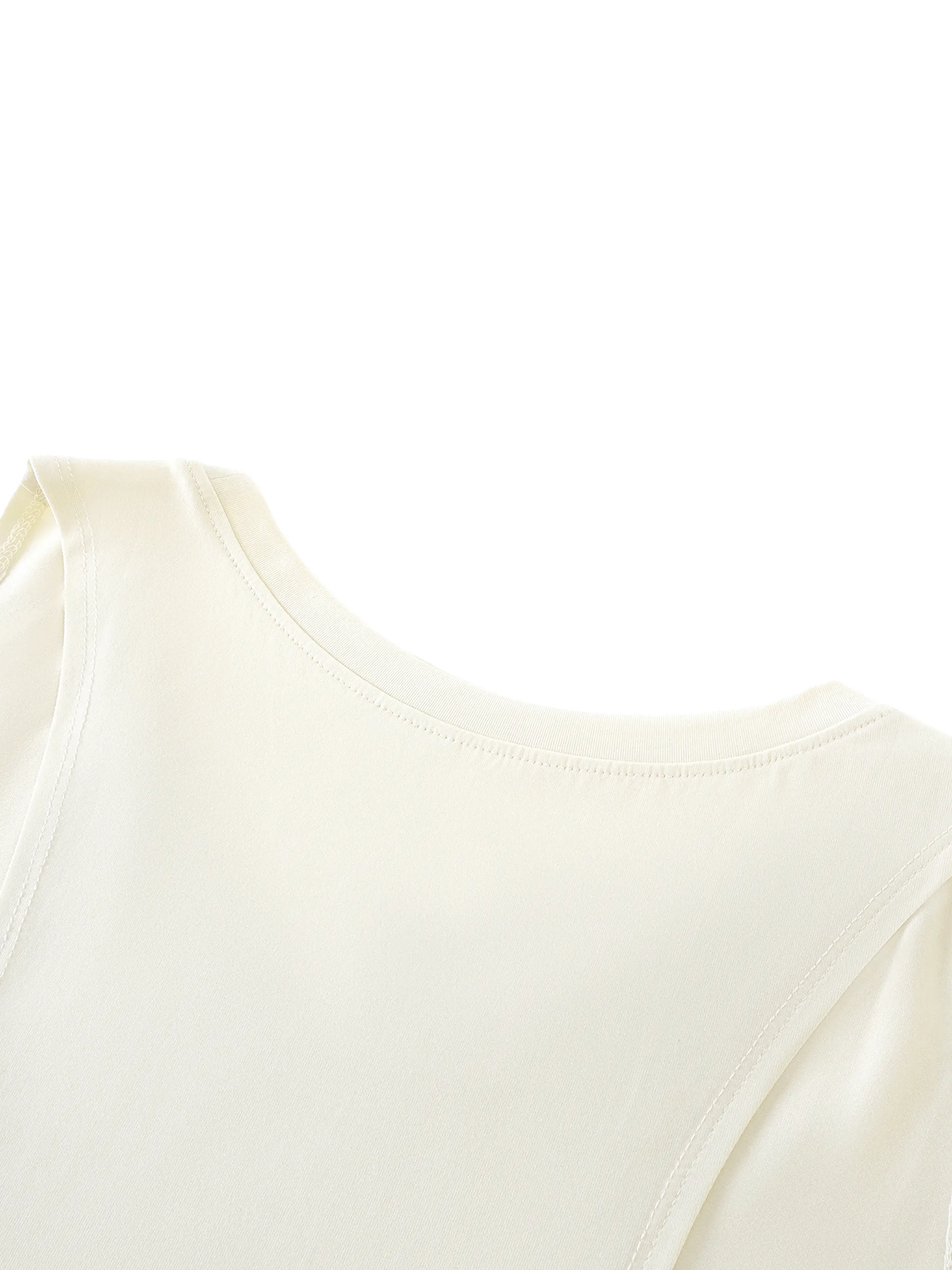 Men's Solid Color Crewneck Tank Top