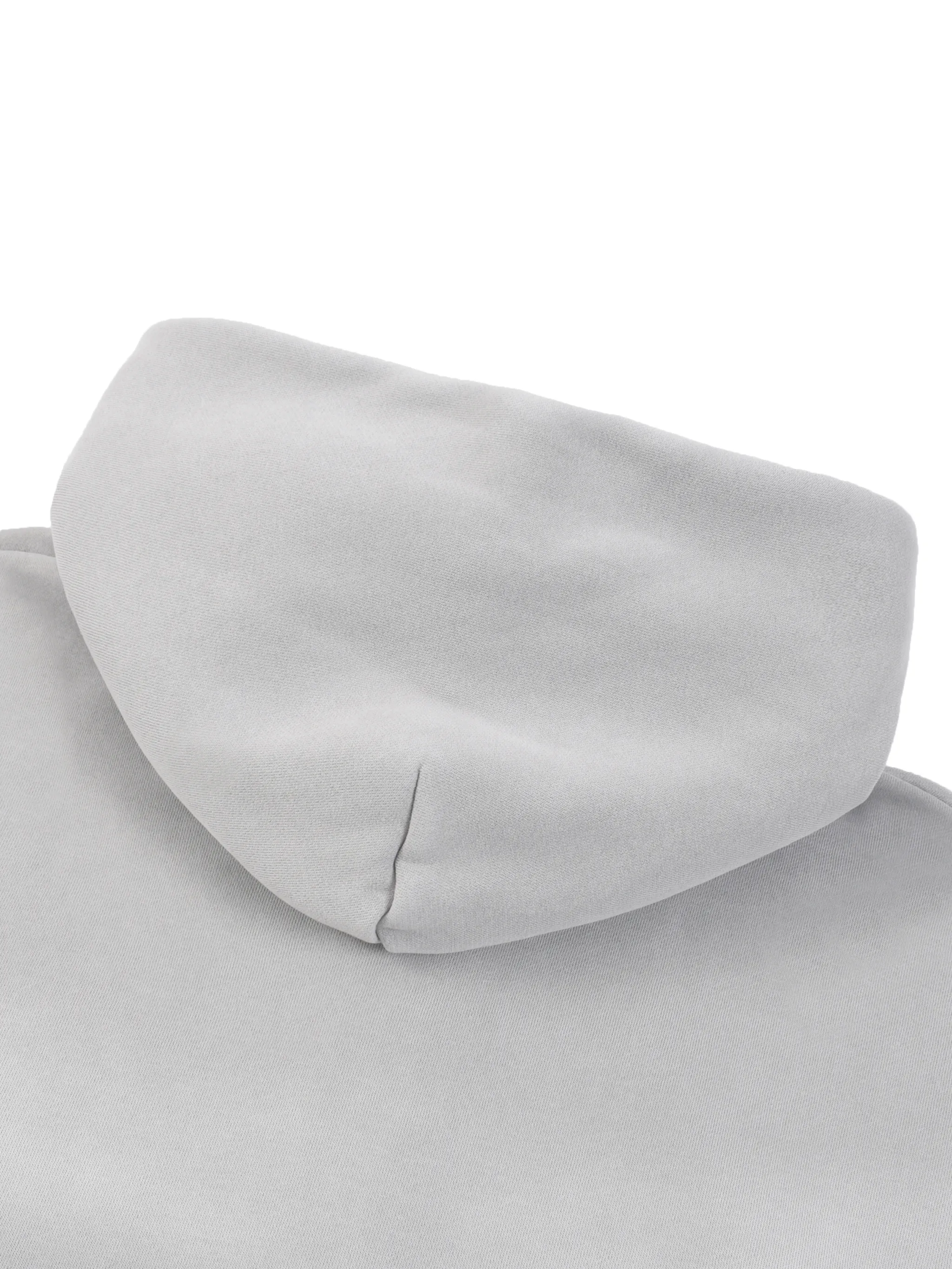 Sunfade Two-way Zipper Boxy Fleece Hoodie