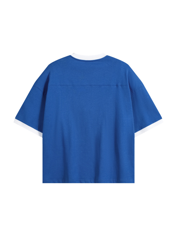 Unisex Color Block Boxy T-Shirt
