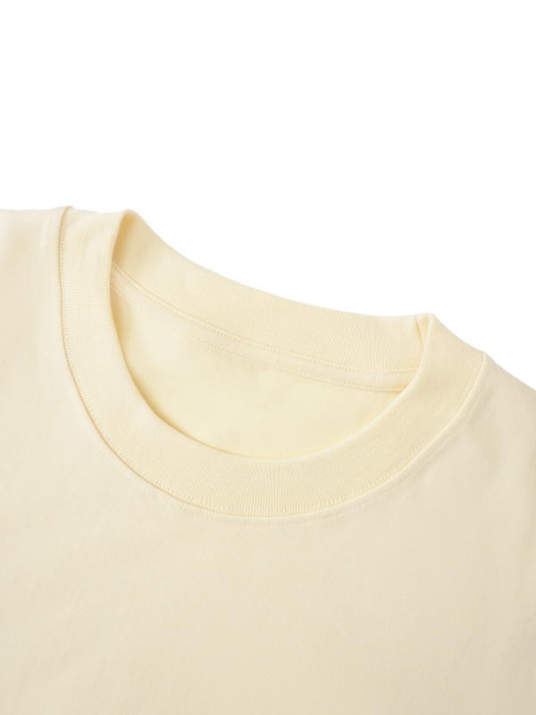 Unisex Solid Color Regular Fit T-Shirt