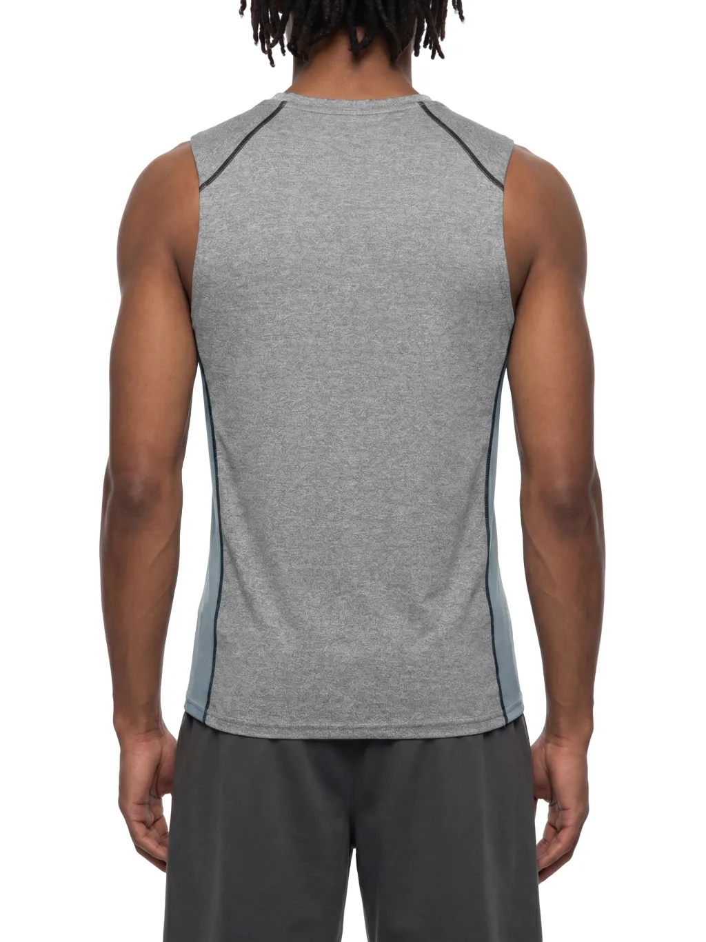 Men's Slim-Fit Topstitch Tank Top