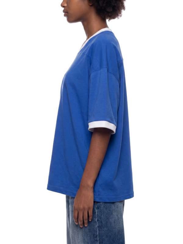 Unisex Color Block Boxy T-Shirt