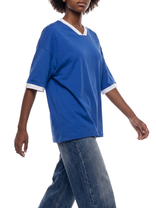 Unisex Color Block Boxy T-Shirt