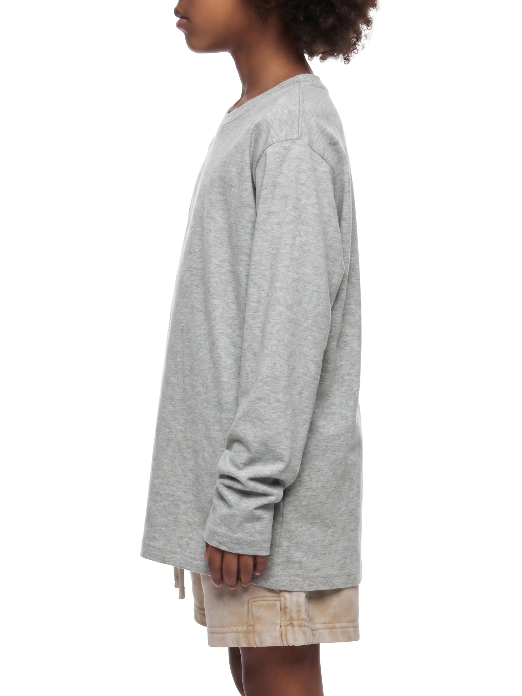 Kid's Drop Shoulder Long Sleeve T-Shirt