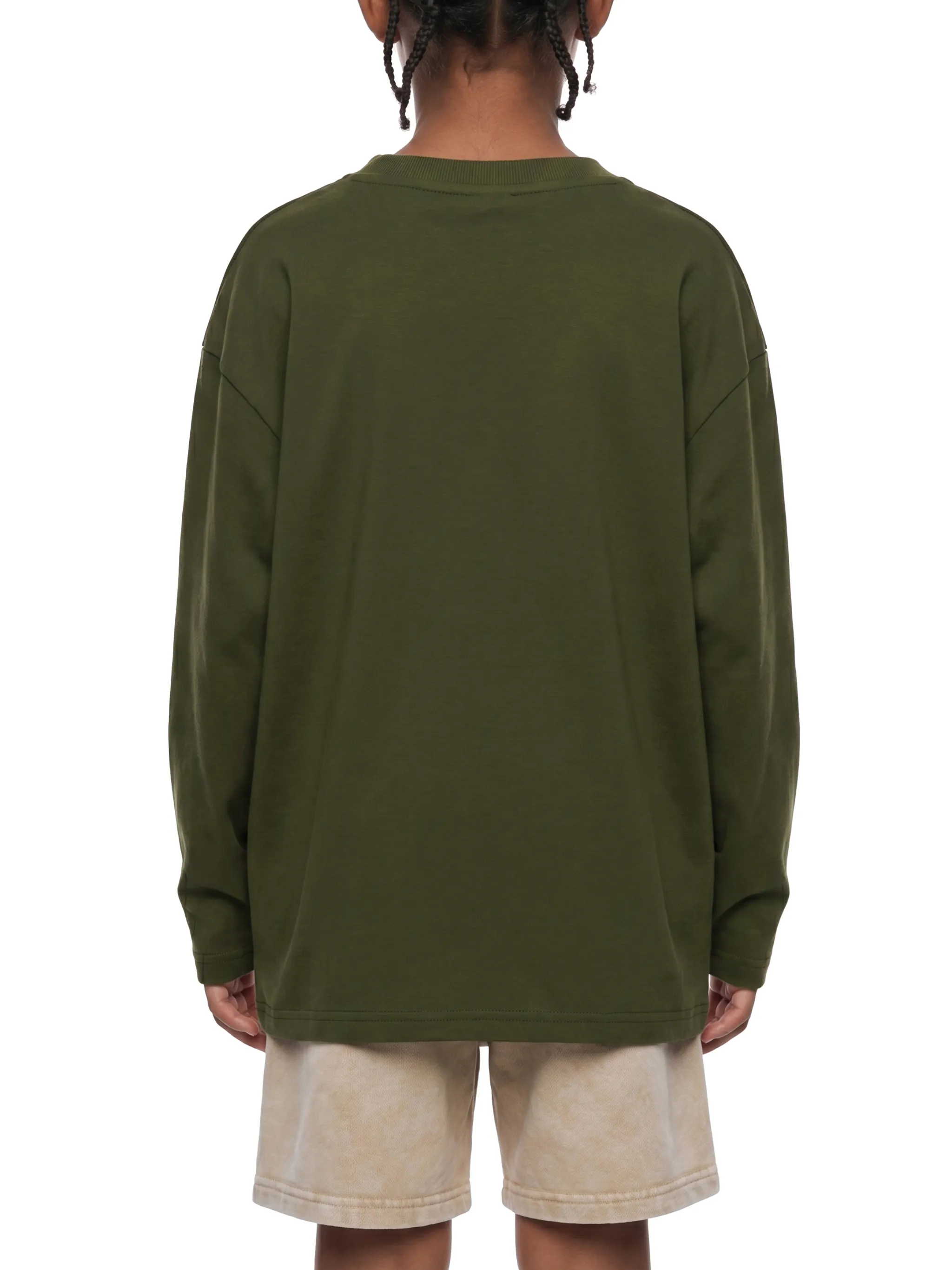 Kid's Drop Shoulder Long Sleeve T-Shirt