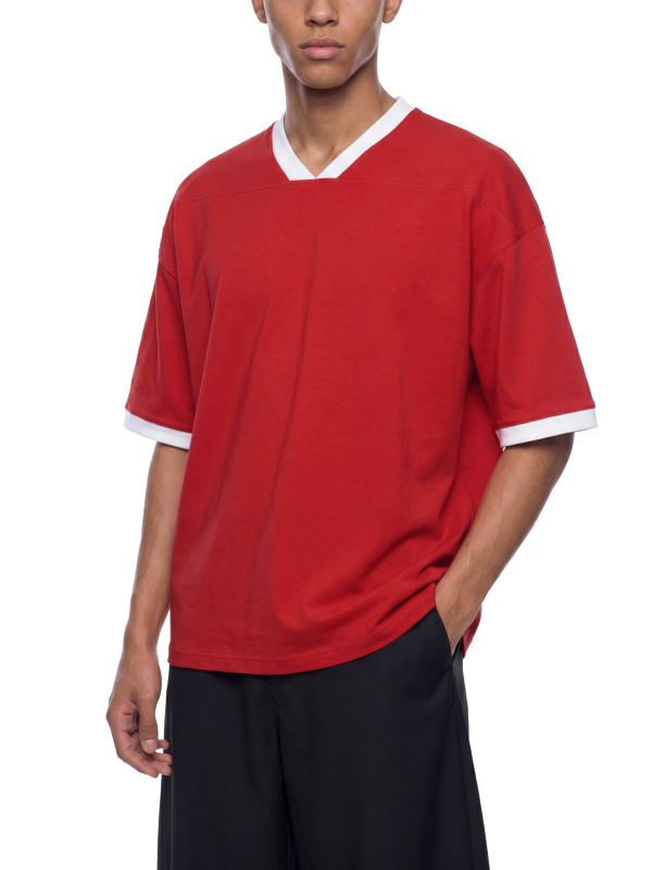 Unisex Color Block Boxy T-Shirt
